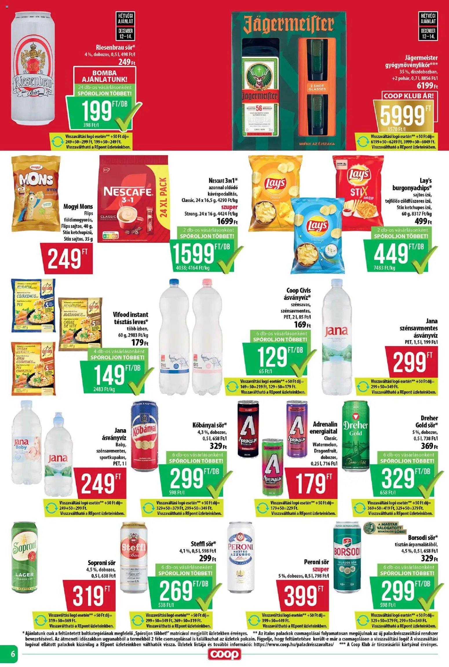 COOP újság 2025.12.11. Tisza - Abc & Szuper (2025-12-11 - 2025-12-17)