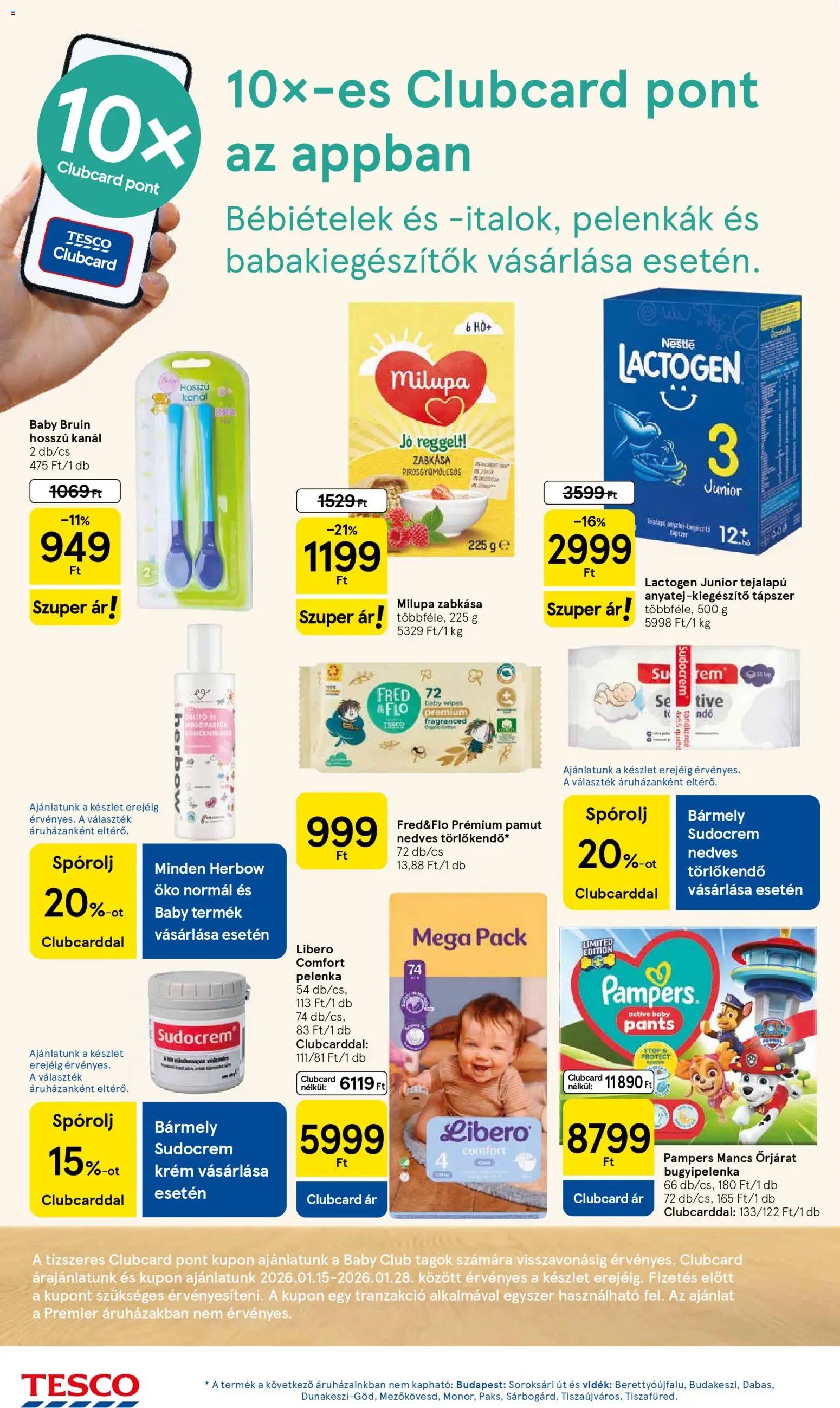 Tesco újság 2026.01.15. Akciós újság Tesco (2026-01-15 - 2026-01-21)