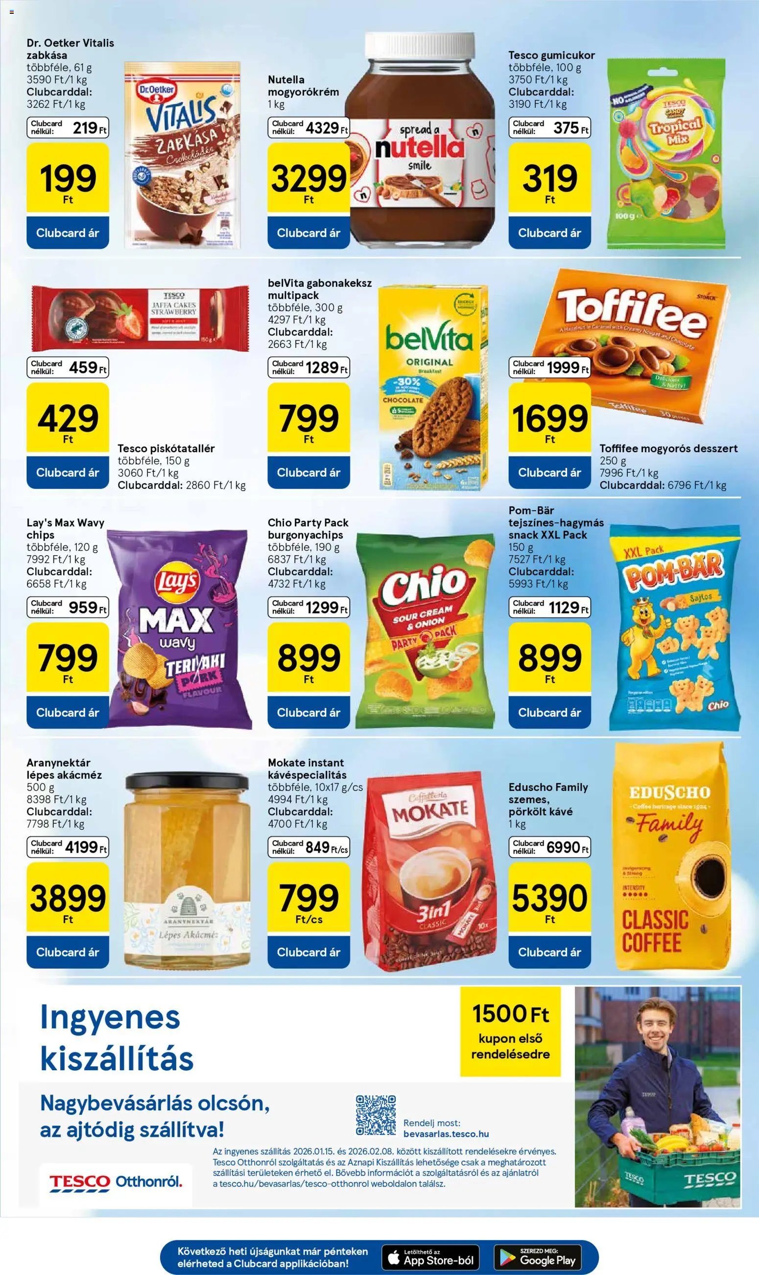 Tesco újság 2026.01.15. Akciós újság Tesco (2026-01-15 - 2026-01-21)