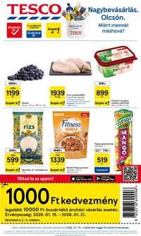 Tesco újság 2026.01.15. Akciós újság Tesco (2026-01-15 - 2026-01-21)