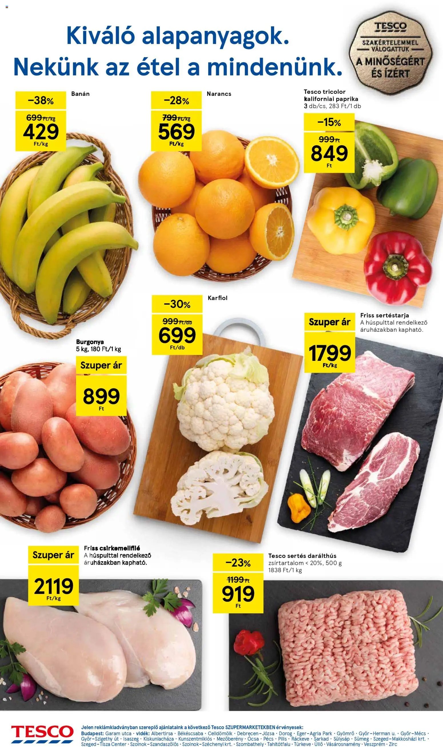 Tesco újság 2025.12.04. Szupermarket akciós újság (2025-12-04 - 2025-12-10)