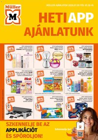 Müller újság 2026.07.20. Müller akciós újság