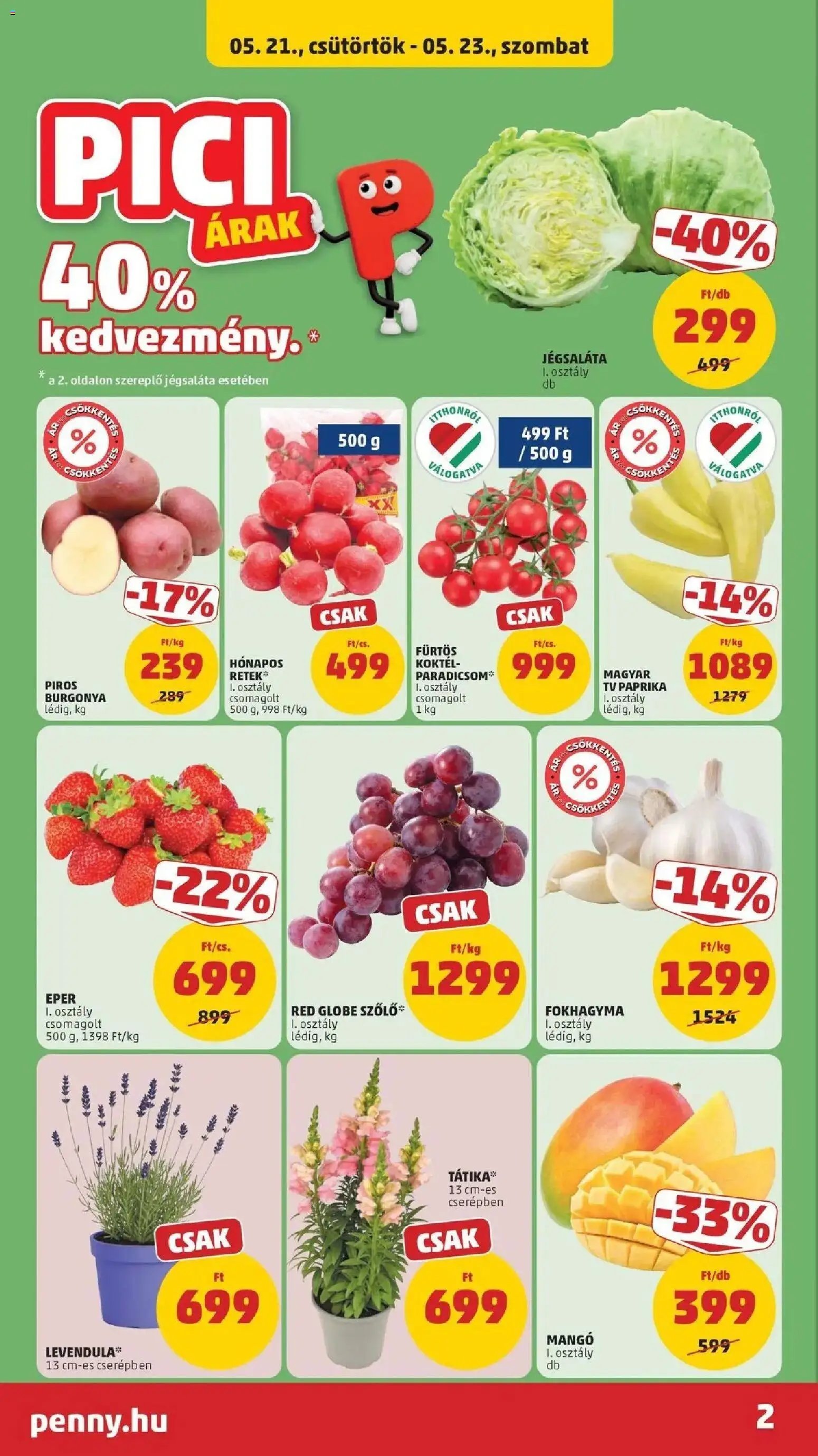 PENNY újság 2026.05.21. Penny aktuális akciós újság (2026-05-21 - 2026-05-27)