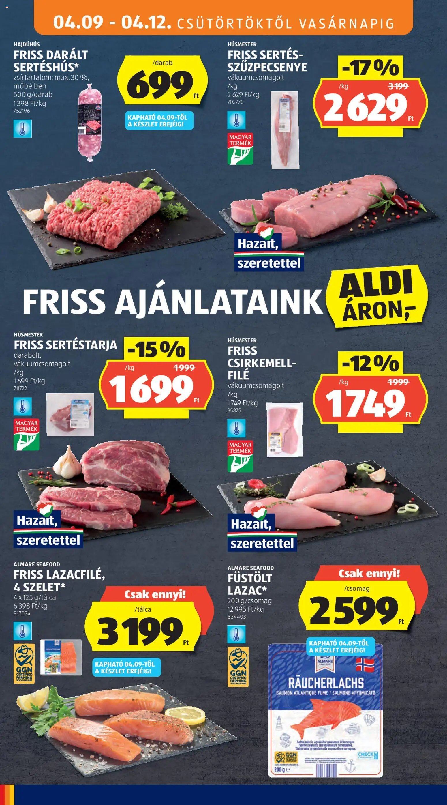 Aldi újság 2026.04.09. Aldi akciós újság (2026-04-09 - 2026-04-15)