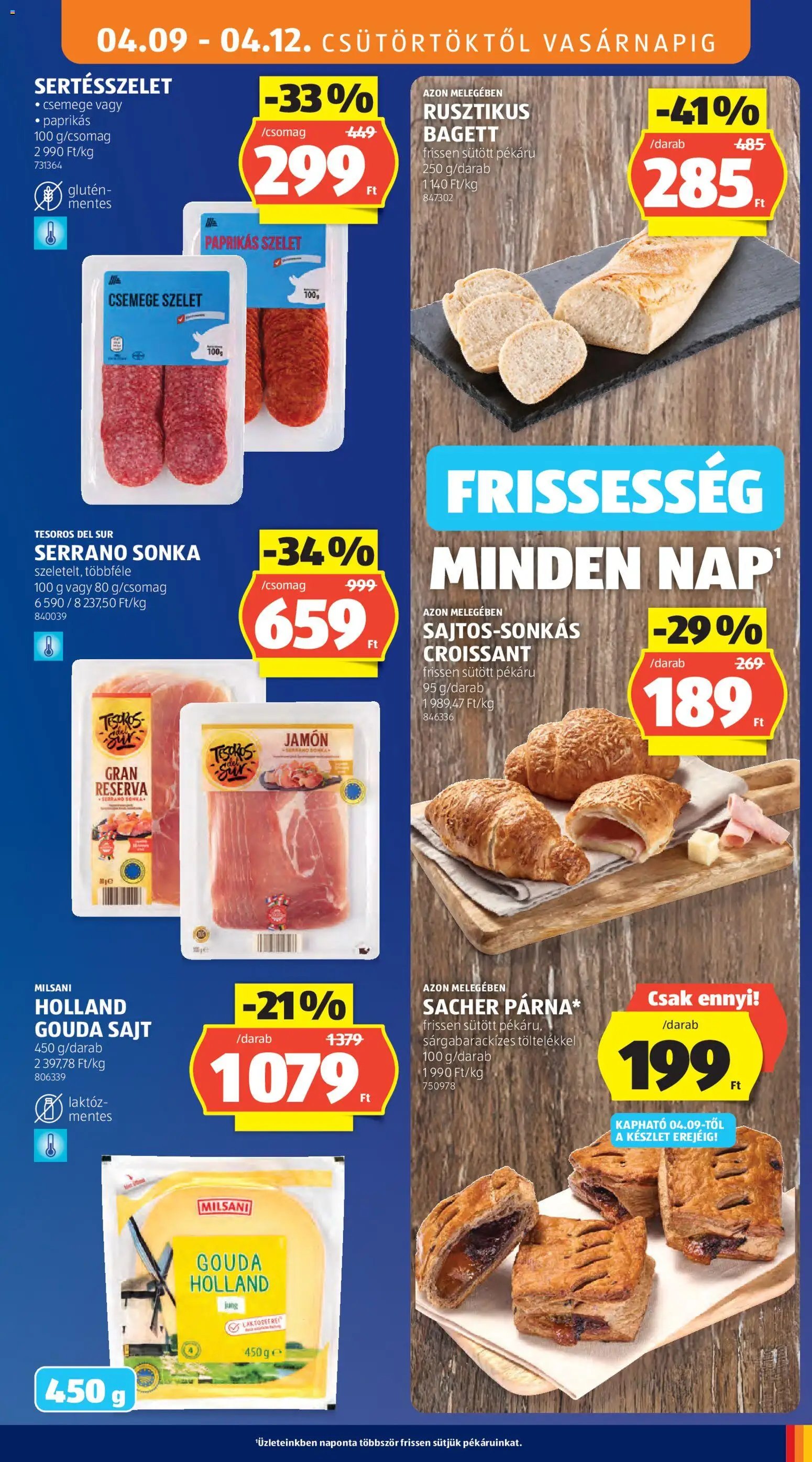Aldi újság 2026.04.09. Aldi akciós újság (2026-04-09 - 2026-04-15)
