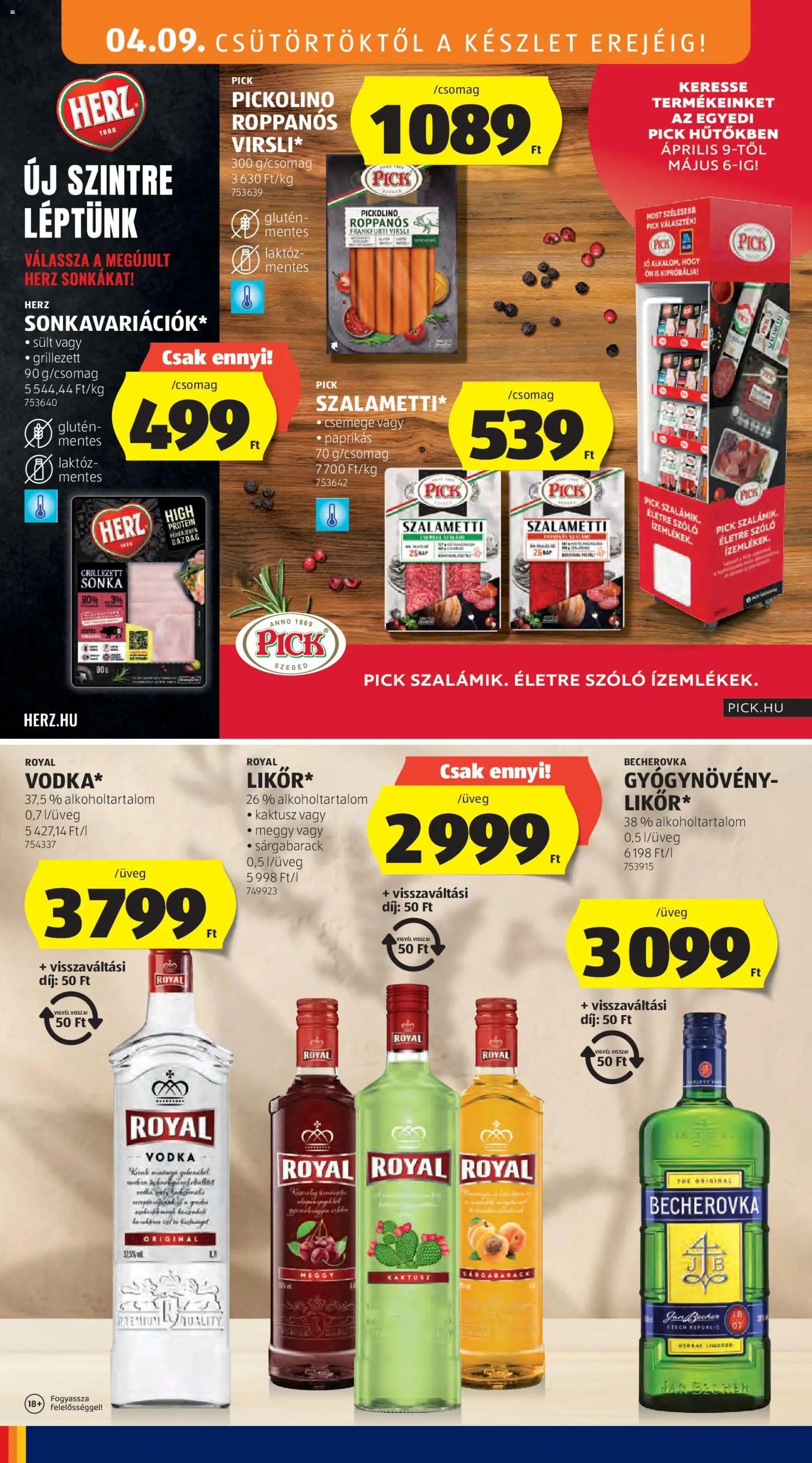 Aldi újság 2026.04.09. Aldi akciós újság (2026-04-09 - 2026-04-15)