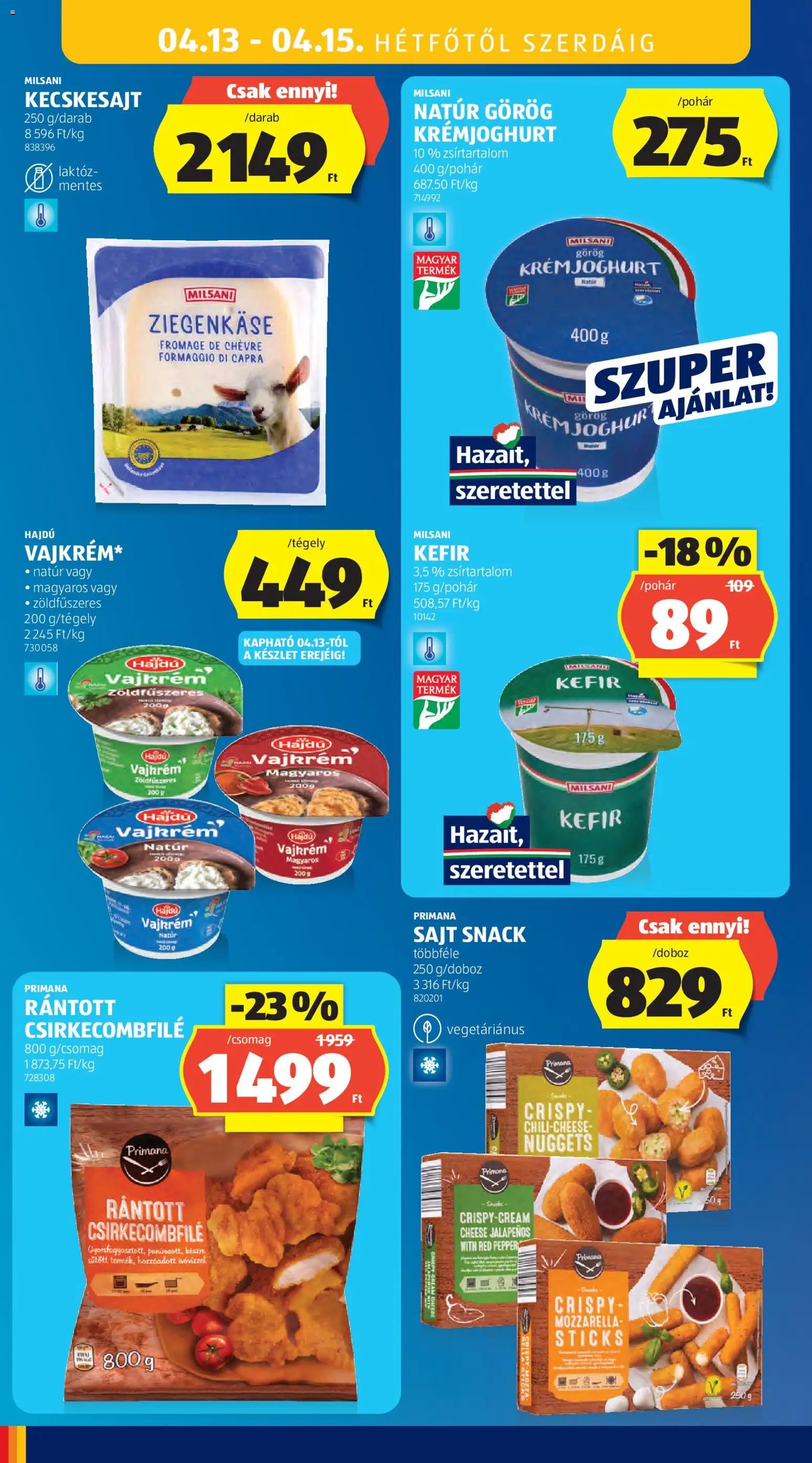 Aldi újság 2026.04.09. Aldi akciós újság (2026-04-09 - 2026-04-15)