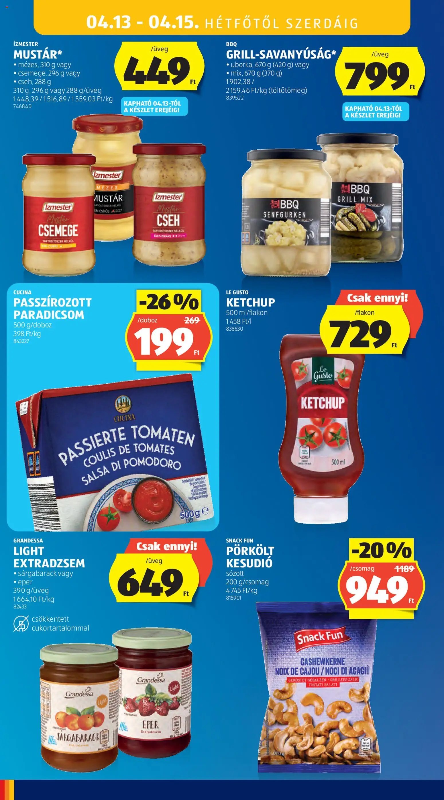Aldi újság 2026.04.09. Aldi akciós újság (2026-04-09 - 2026-04-15)