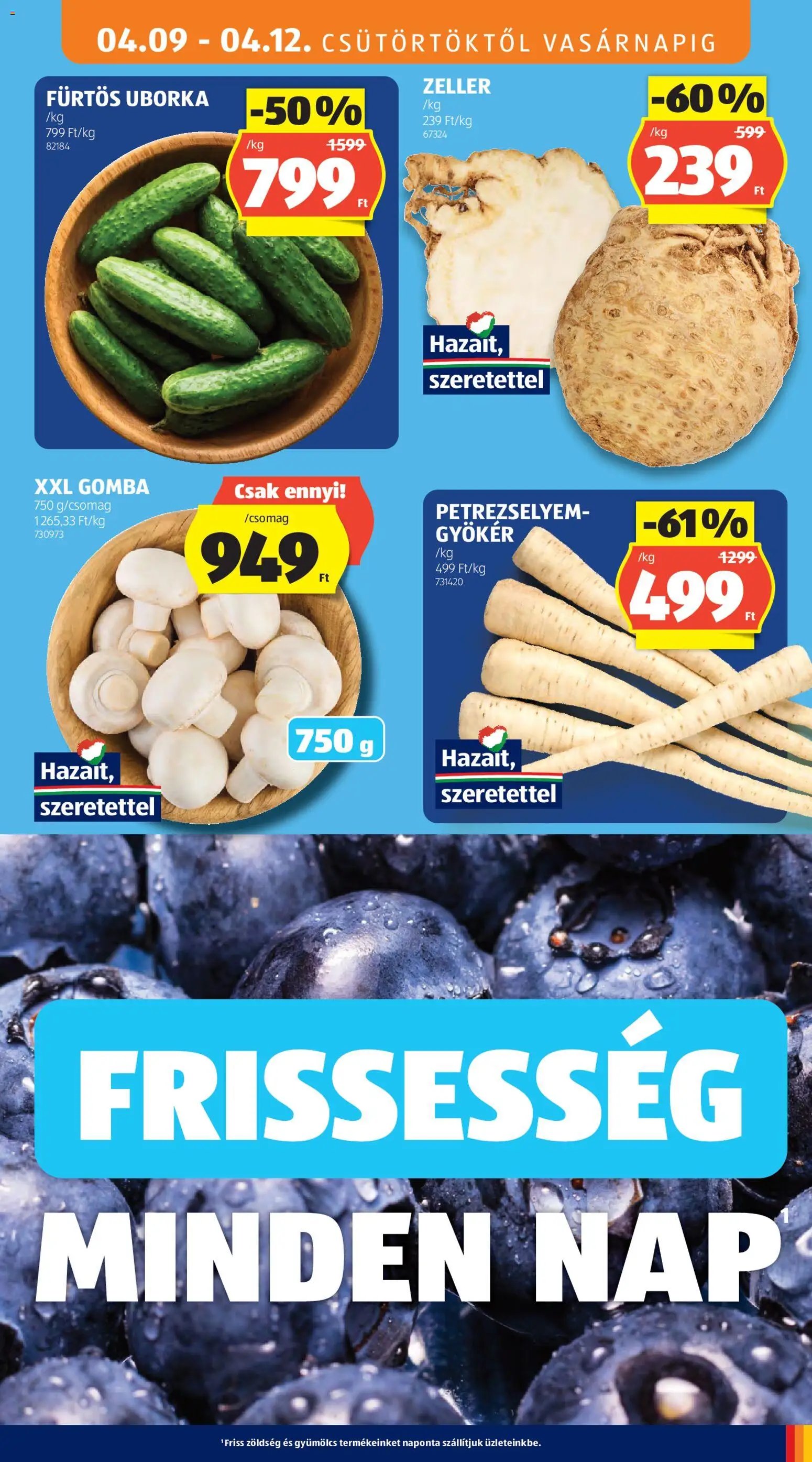 Aldi újság 2026.04.09. Aldi akciós újság (2026-04-09 - 2026-04-15)