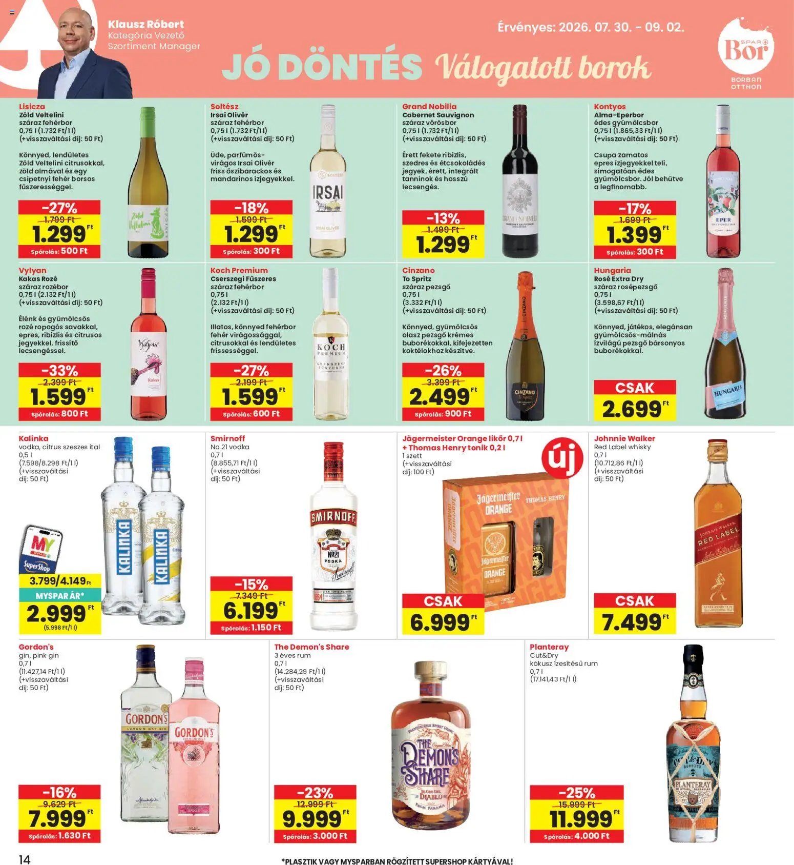 Interspar újság 2026.07.30. Interspar akciós újság