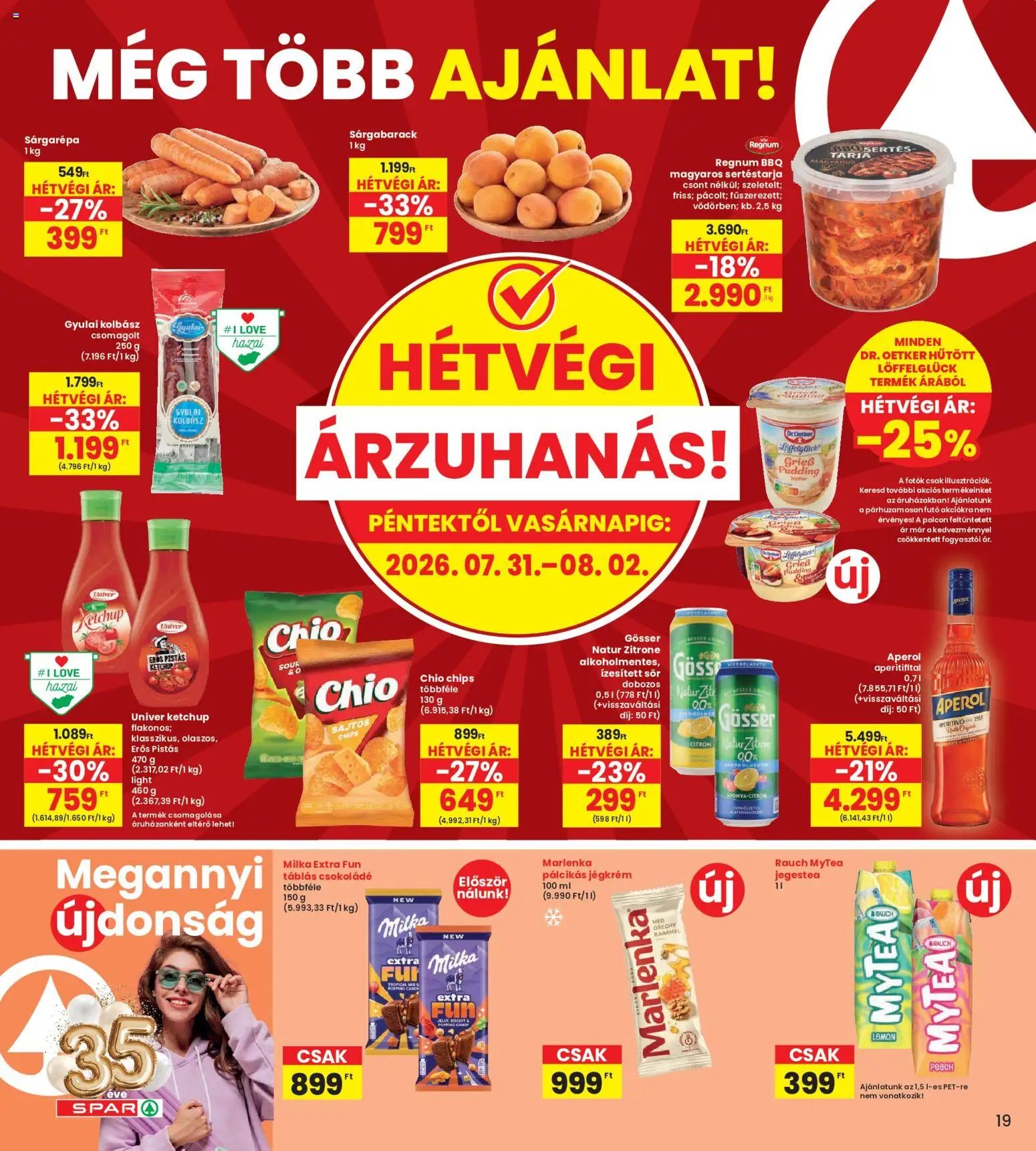 Interspar újság 2026.07.30. Interspar akciós újság