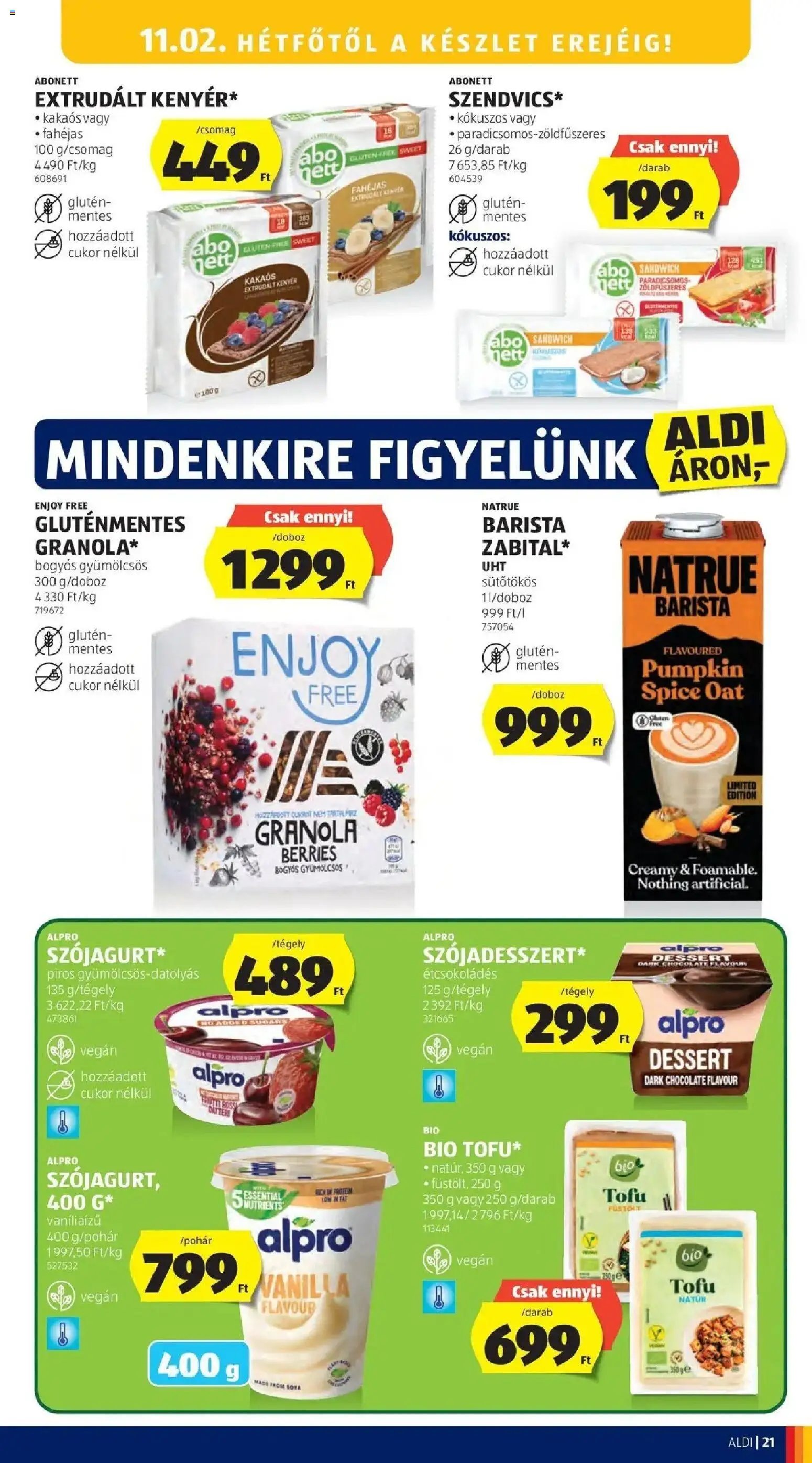 Aldi aktuális akciós újság 2026.10.29. - lapozható formában szórólap ✳️