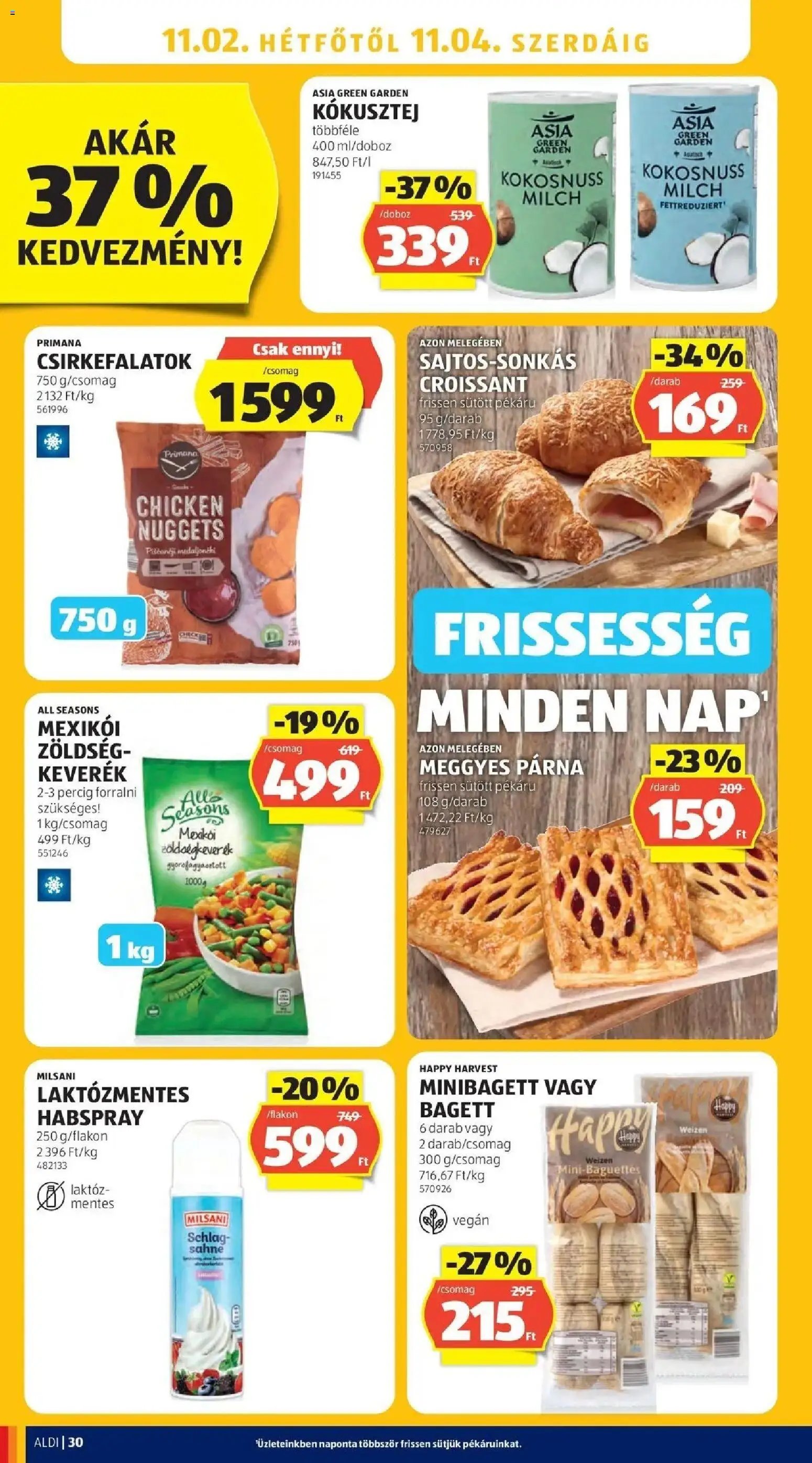 Aldi aktuális akciós újság 2026.10.29. - lapozható formában szórólap ✳️