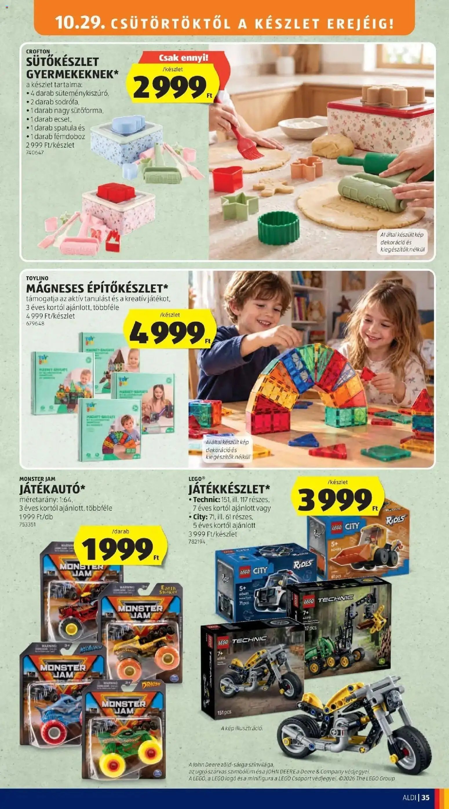 Aldi aktuális akciós újság 2026.10.29. - lapozható formában szórólap ✳️