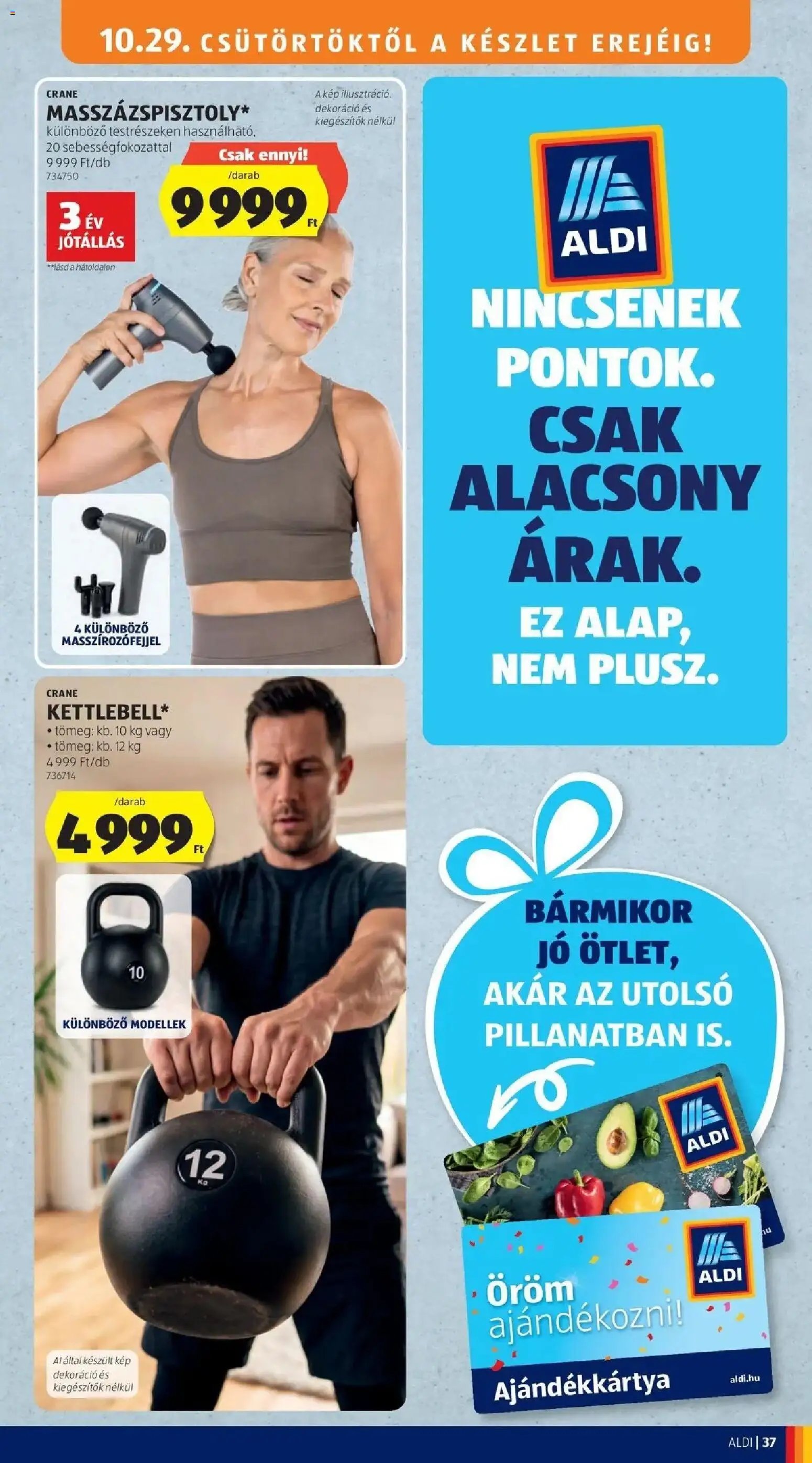 Aldi aktuális akciós újság 2026.10.29. - lapozható formában szórólap ✳️