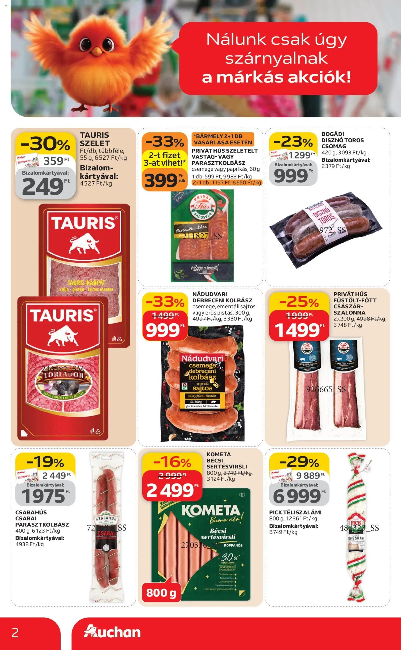 Auchan újság 2026.02.05. Kéthetes Szupermarket ajánlataink (2026-02-05 - 2026-02-18)