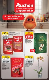 Auchan újság 2026.02.05. Kéthetes Szupermarket ajánlataink (2026-02-05 - 2026-02-18)
