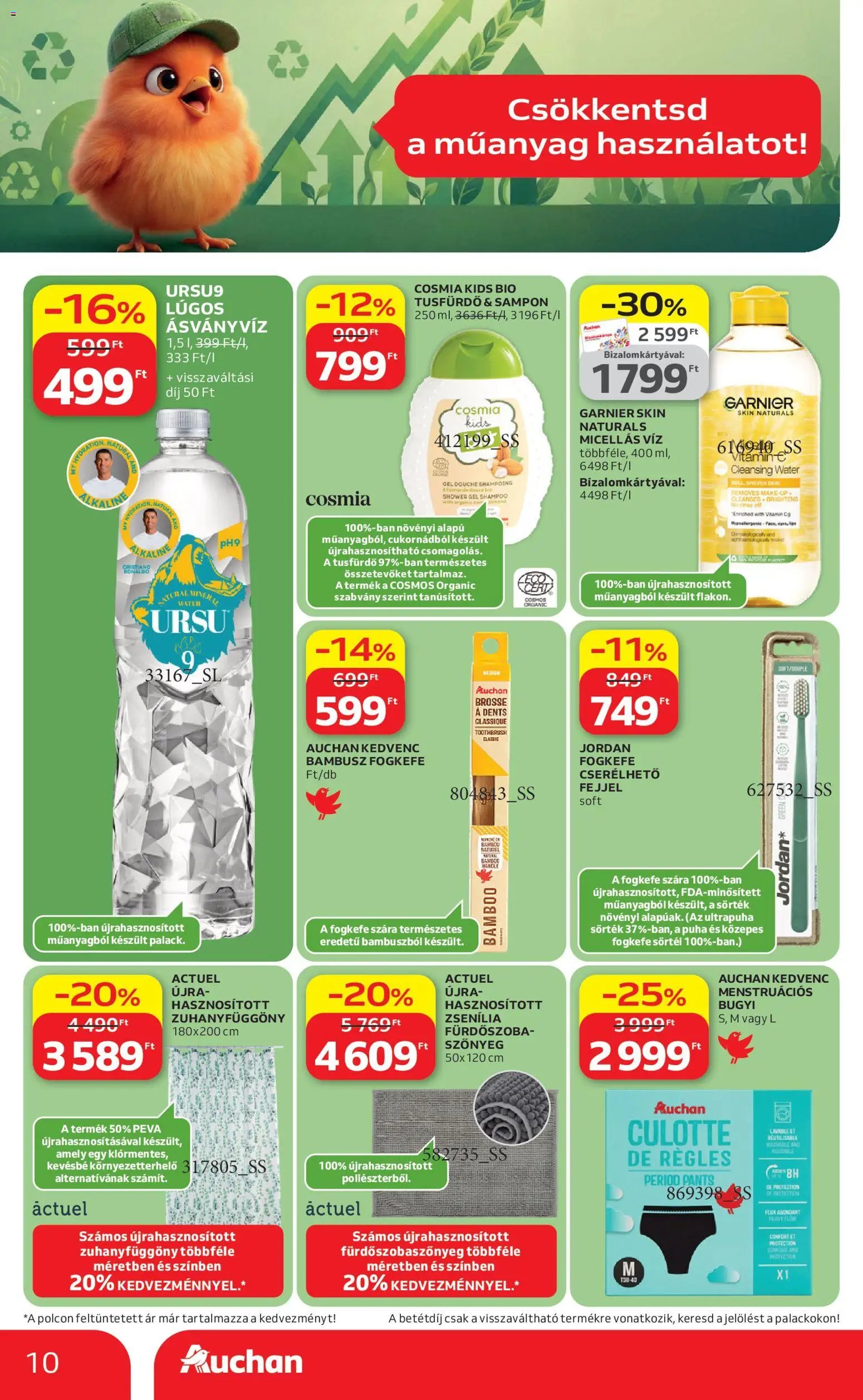 Auchan újság 2026.04.23. Auchan Green week ajánlataink (2026-04-23 - 2026-05-06)