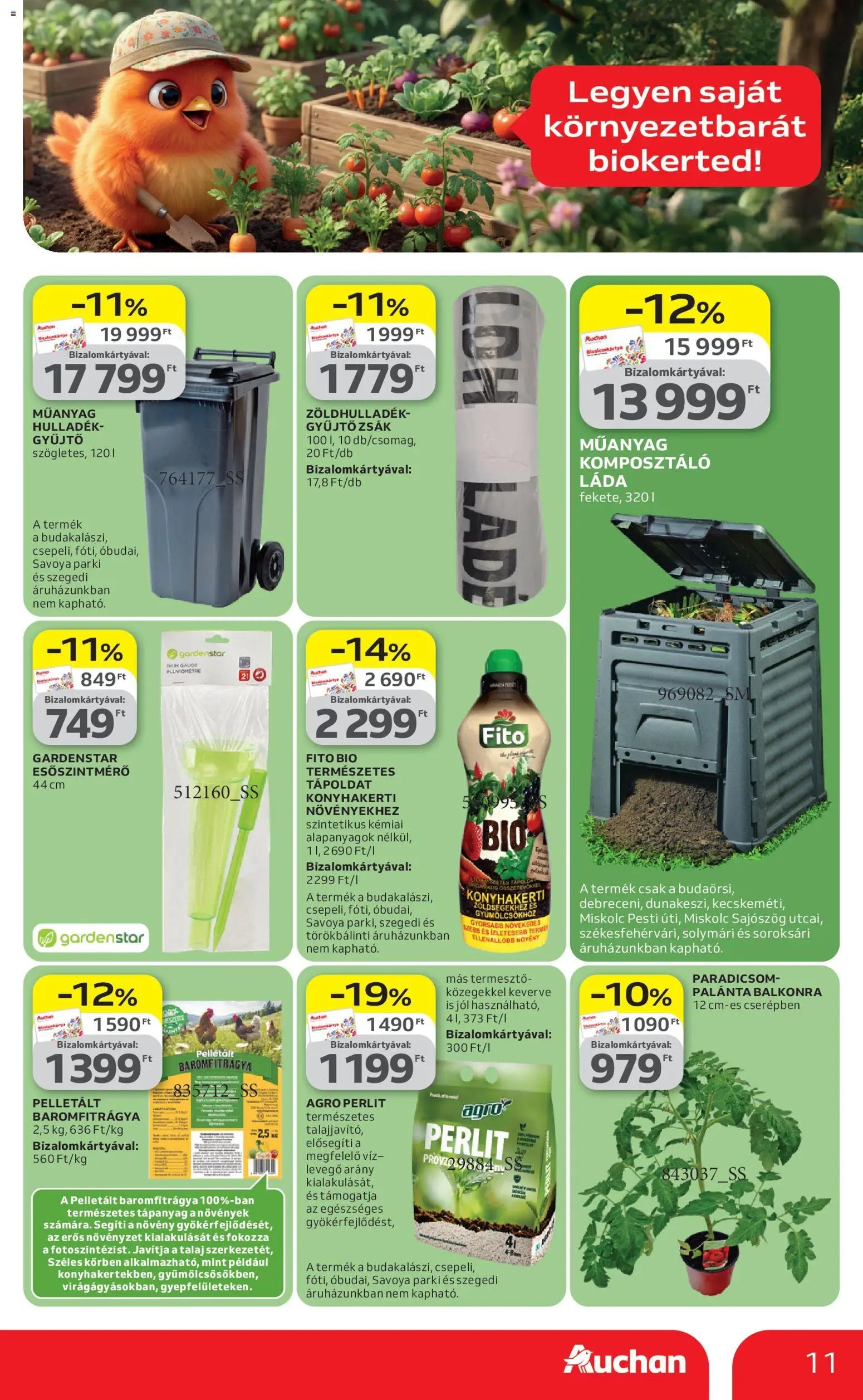 Auchan újság 2026.04.23. Auchan Green week ajánlataink (2026-04-23 - 2026-05-06)