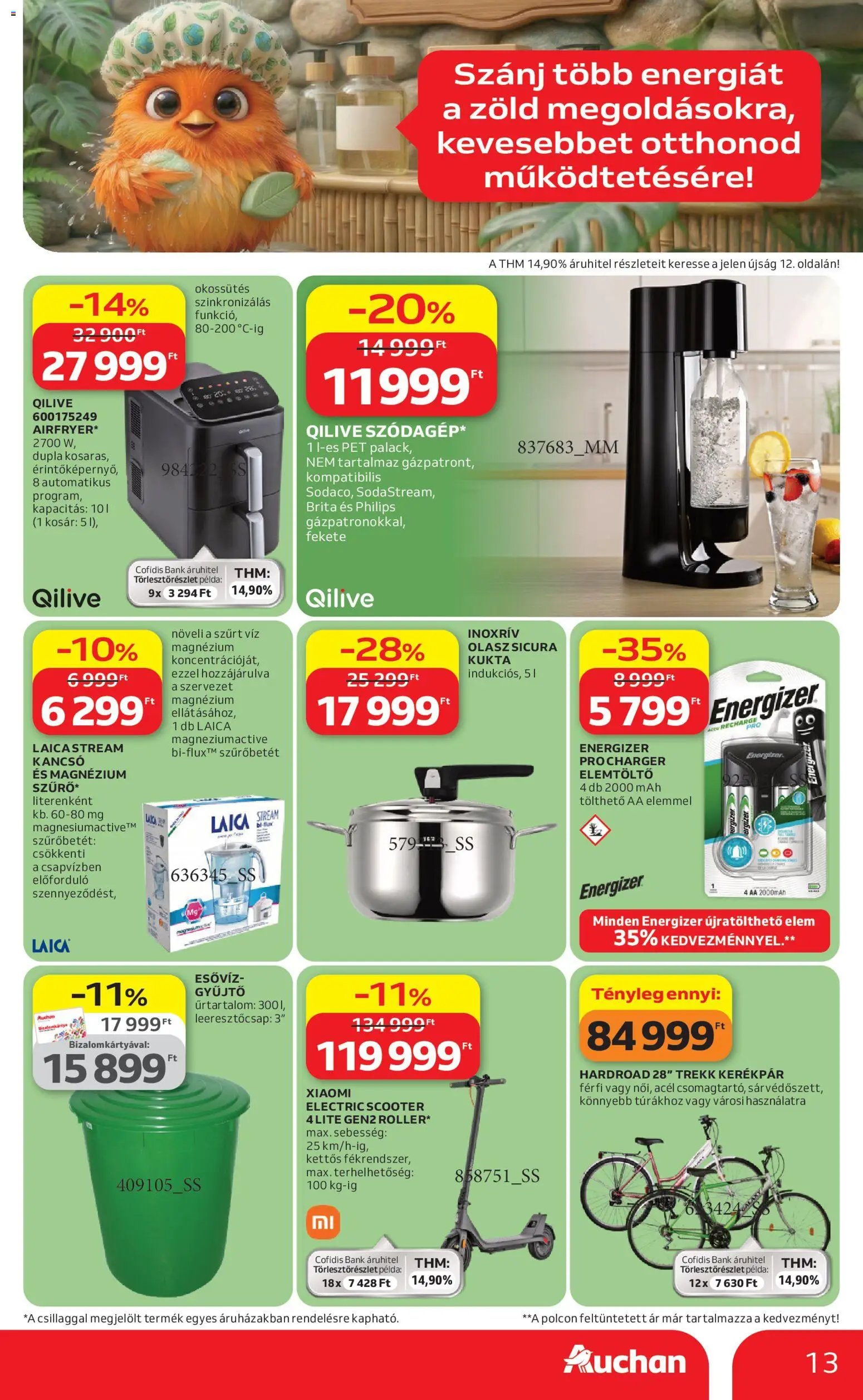 Auchan újság 2026.04.23. Auchan Green week ajánlataink (2026-04-23 - 2026-05-06)