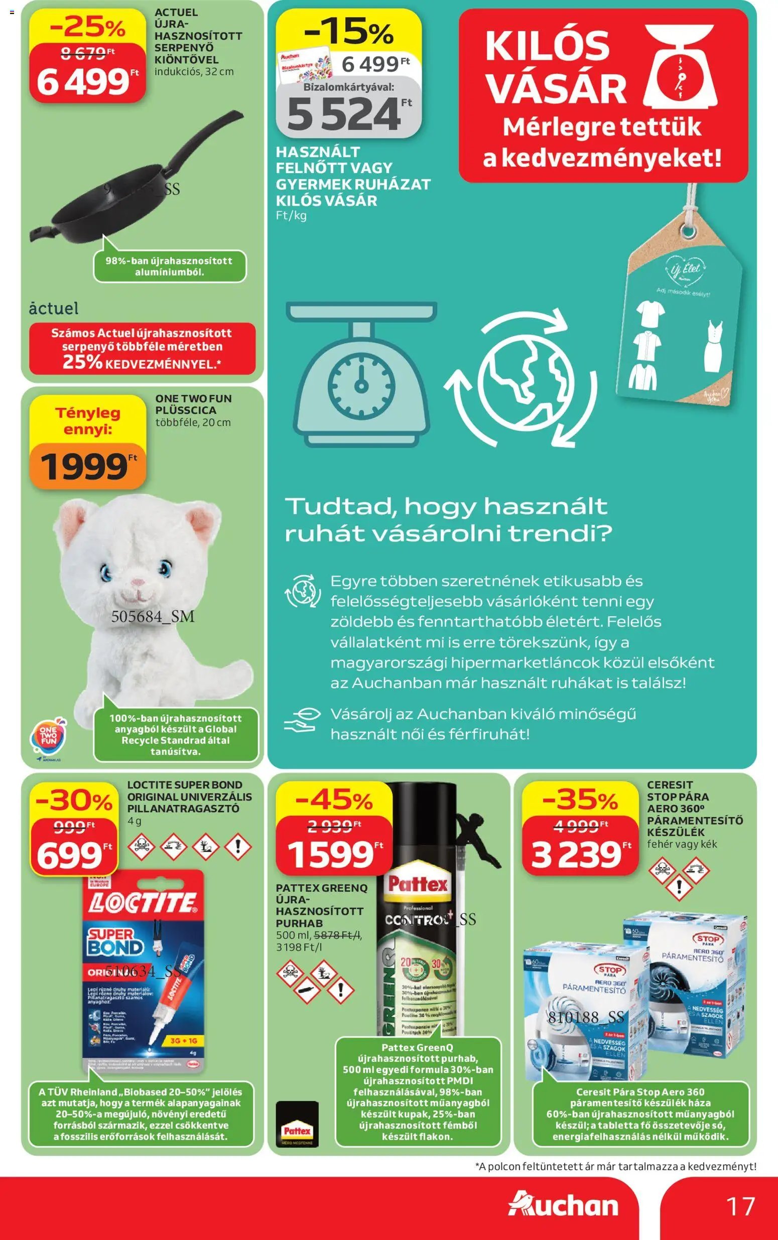 Auchan újság 2026.04.23. Auchan Green week ajánlataink (2026-04-23 - 2026-05-06)