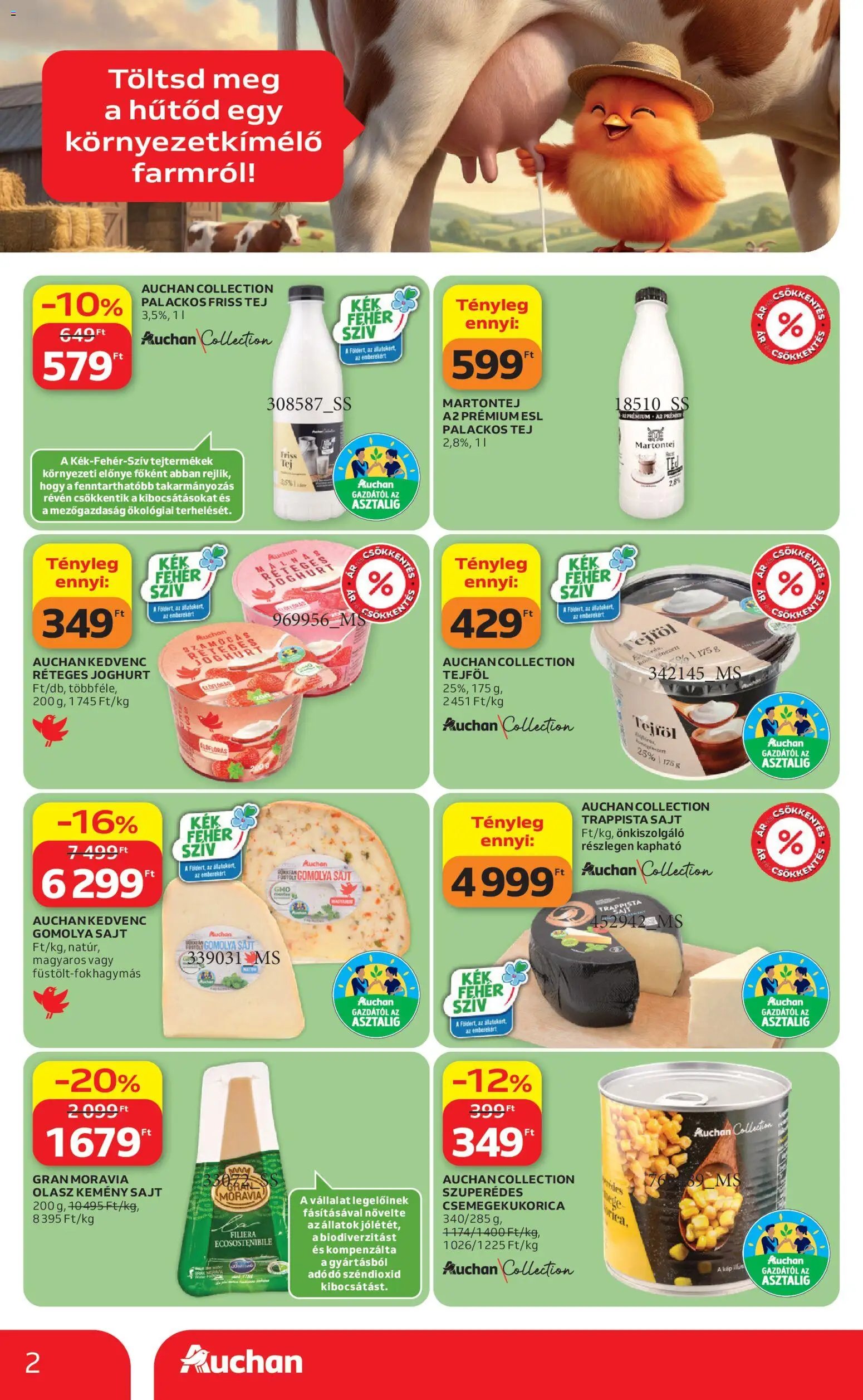 Auchan újság 2026.04.23. Auchan Green week ajánlataink (2026-04-23 - 2026-05-06)