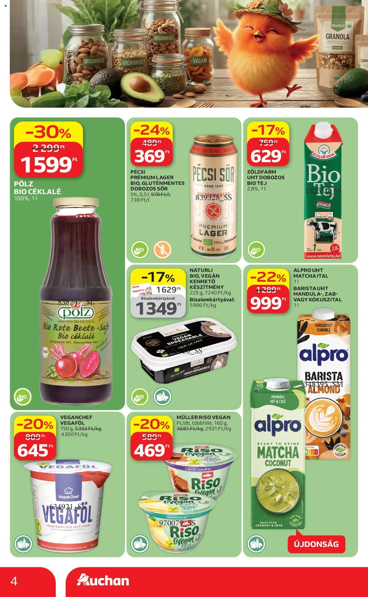 Auchan újság 2026.04.23. Auchan Green week ajánlataink (2026-04-23 - 2026-05-06)