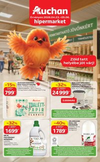Auchan újság 2026.04.23. Auchan Green week ajánlataink (2026-04-23 - 2026-05-06)