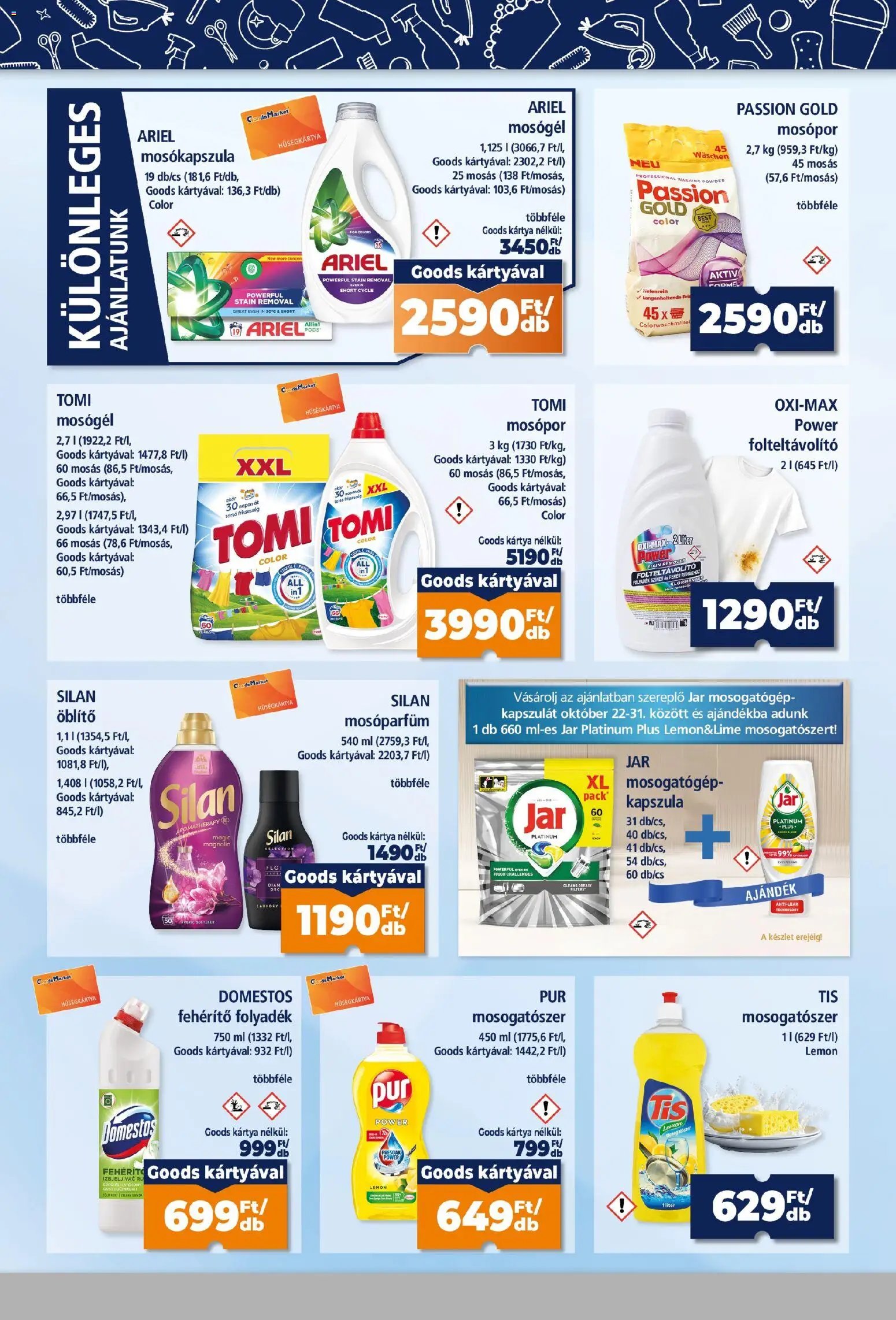 Goods Market akciós ujság 2026.10.22. 🎃 HALLOWEEN 🧡