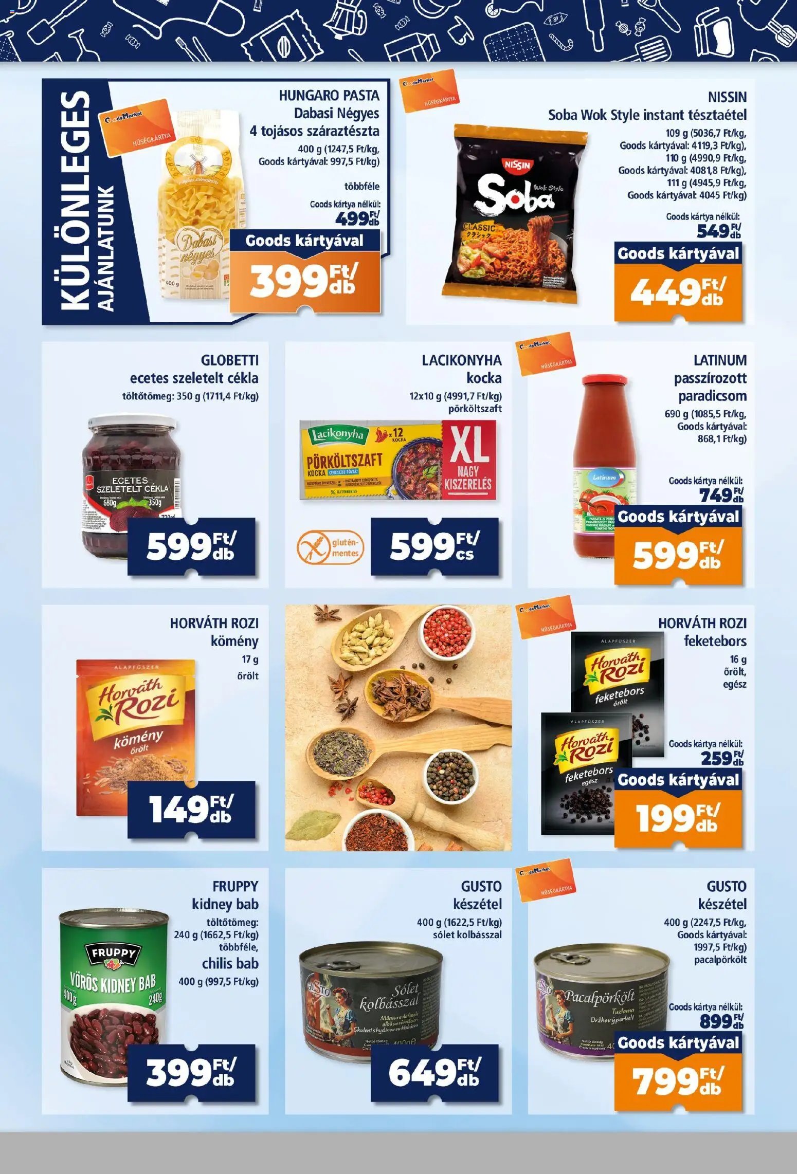 Goods Market akciós ujság 2026.10.22. 🎃 HALLOWEEN 🧡