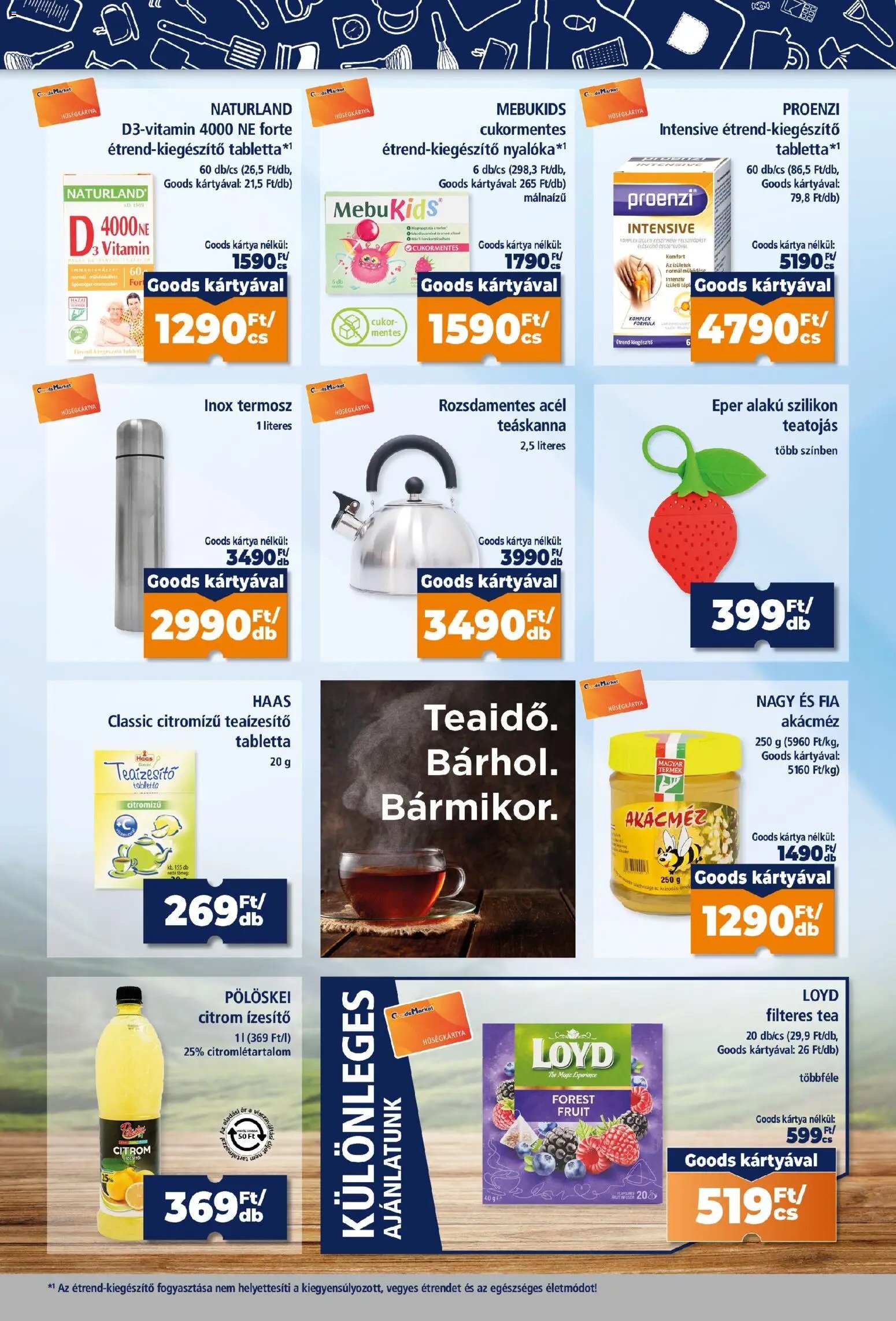 Goods Market akciós ujság 2026.10.22. 🎃 HALLOWEEN 🧡