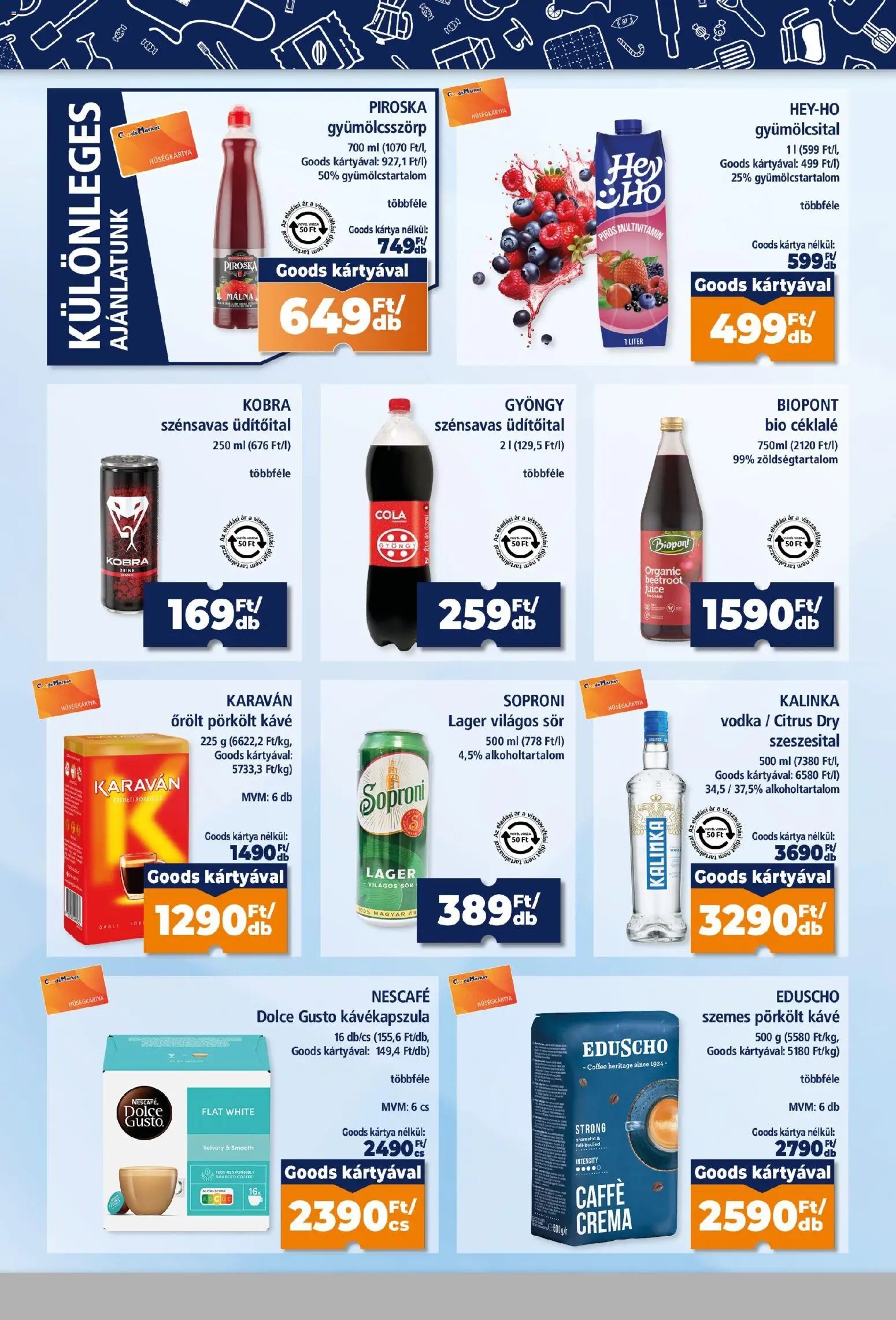 Goods Market akciós ujság 2026.10.22. 🎃 HALLOWEEN 🧡