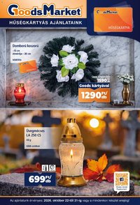Goods Market akciós ujság 2026.10.22. 🎃 HALLOWEEN 🧡