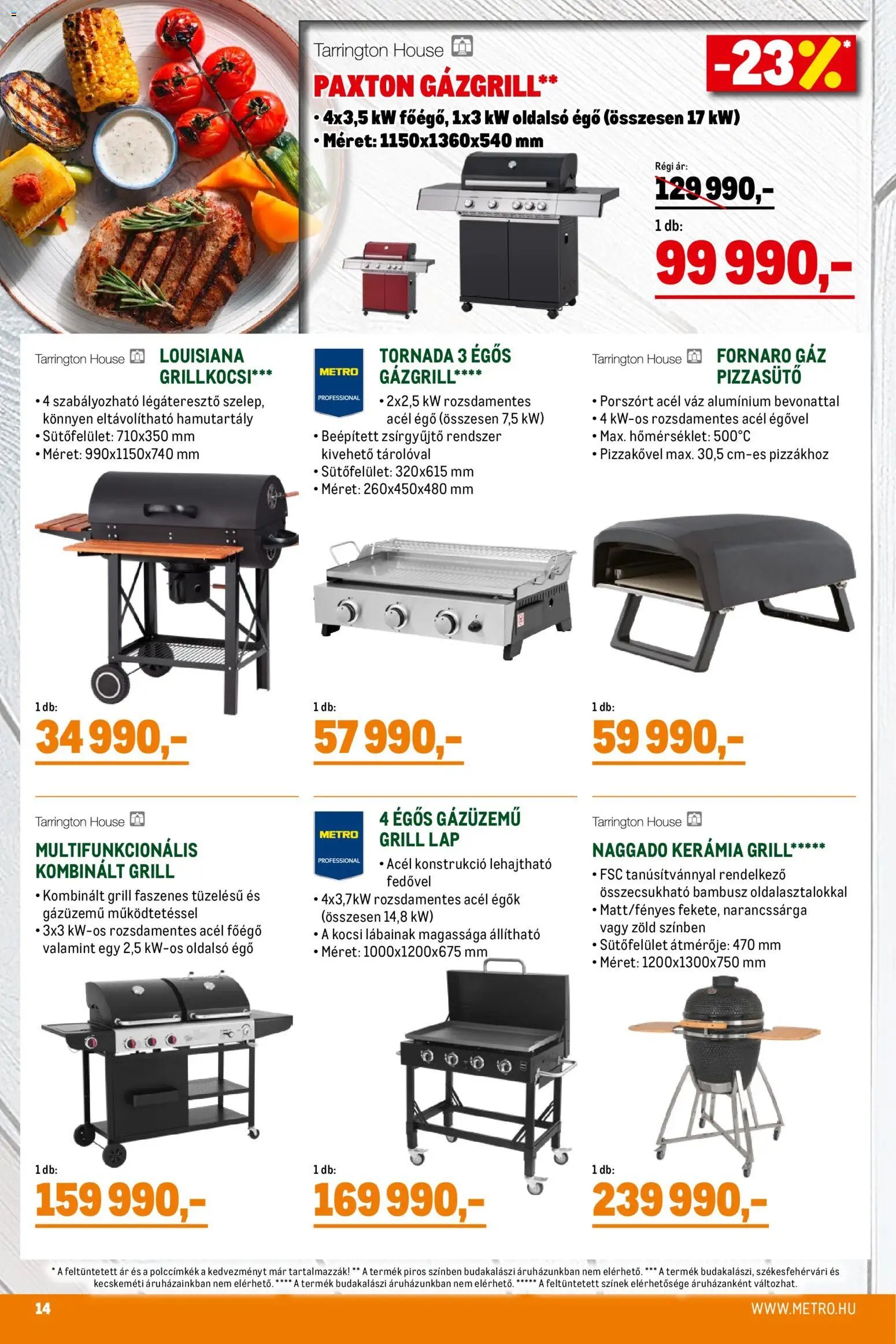 Metro újság 2026.04.07. Metro Grillszezon katalógus 2026/04 (2026-04-07 - 2026-04-30)