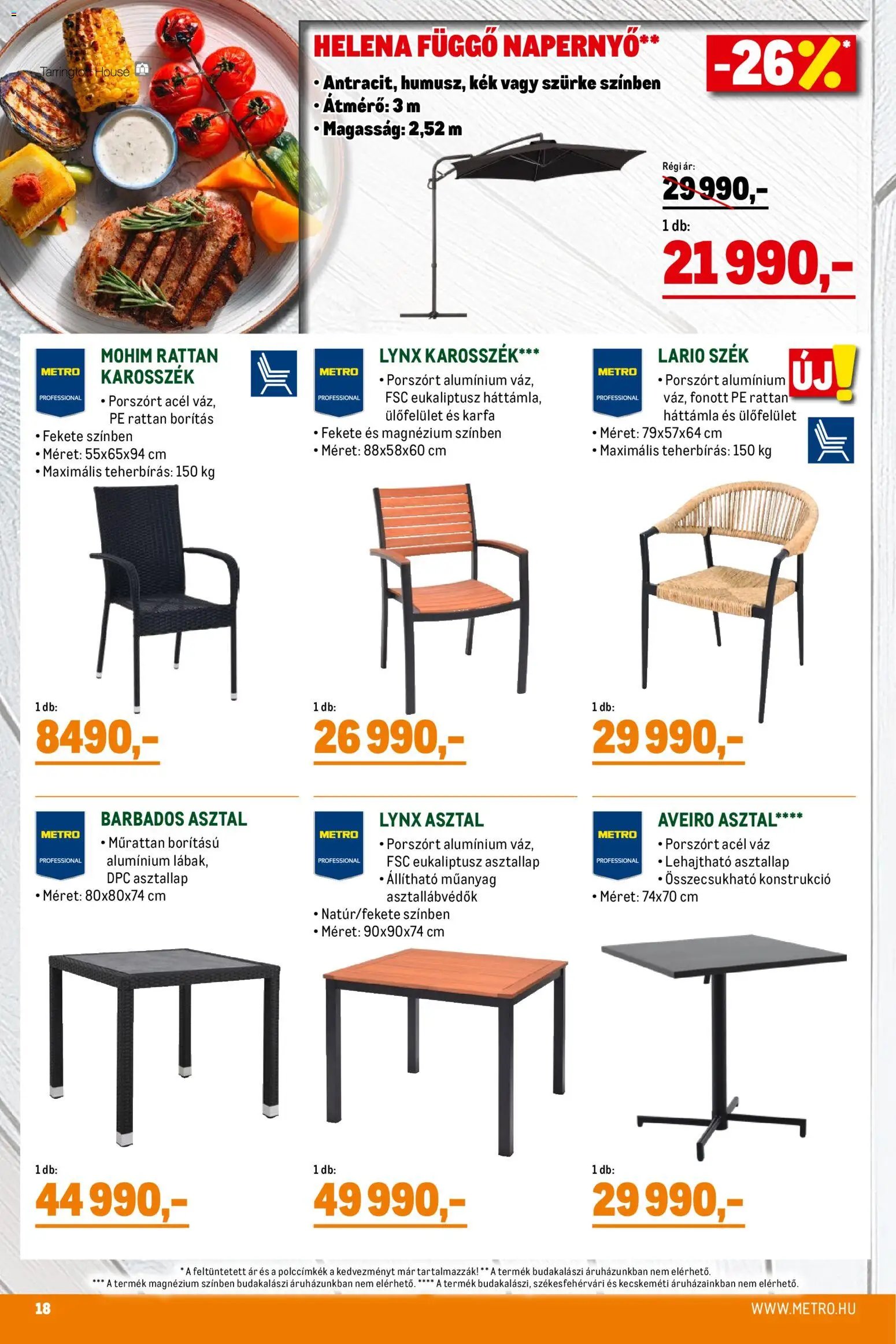 Metro újság 2026.04.07. Metro Grillszezon katalógus 2026/04 (2026-04-07 - 2026-04-30)