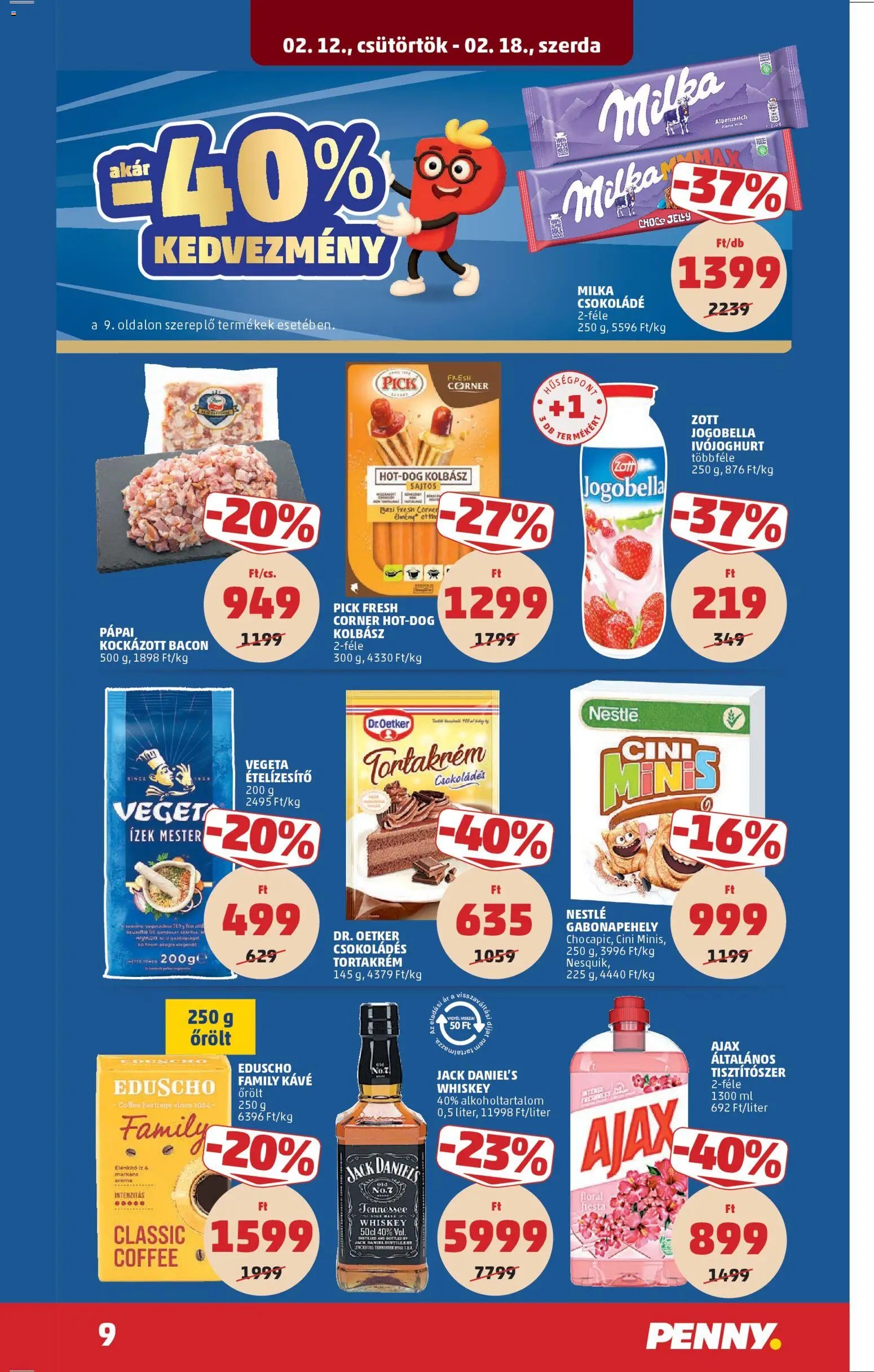 PENNY újság 2026.02.12. Akciós újság PENNY (2026-02-12 - 2026-02-18)