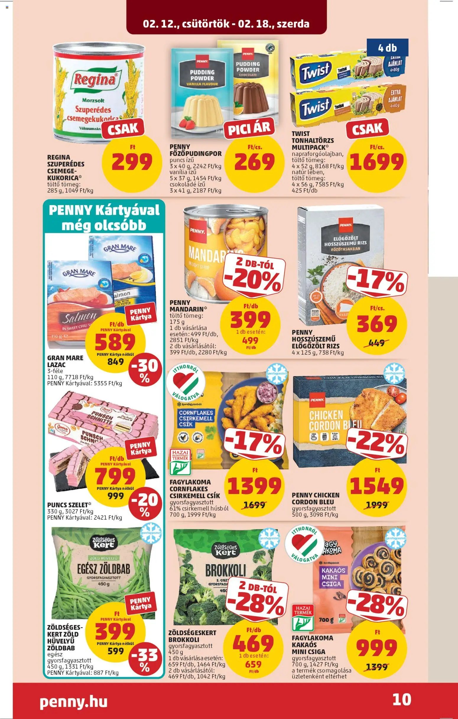 PENNY újság 2026.02.12. Akciós újság PENNY (2026-02-12 - 2026-02-18)
