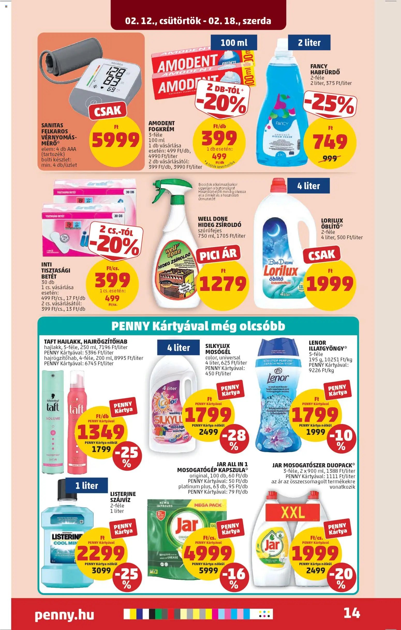 PENNY újság 2026.02.12. Akciós újság PENNY (2026-02-12 - 2026-02-18)