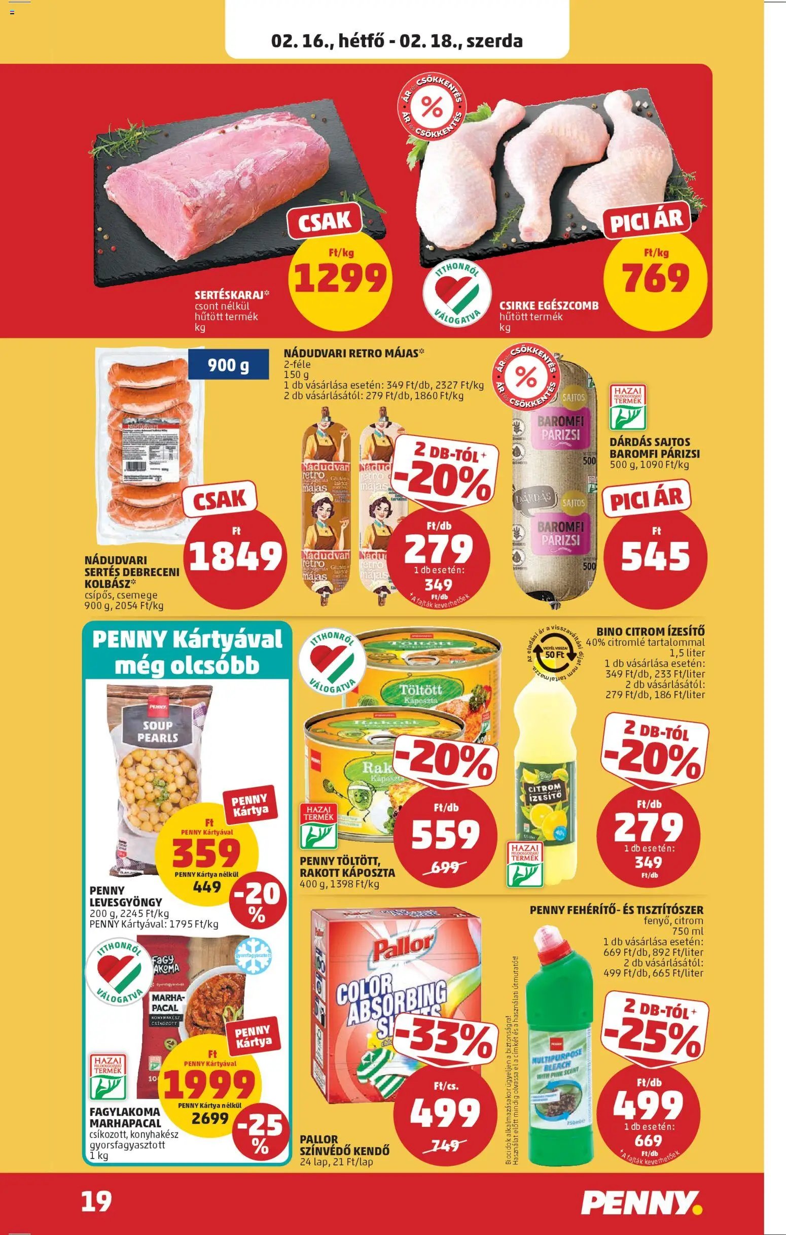 PENNY újság 2026.02.12. Akciós újság PENNY (2026-02-12 - 2026-02-18)