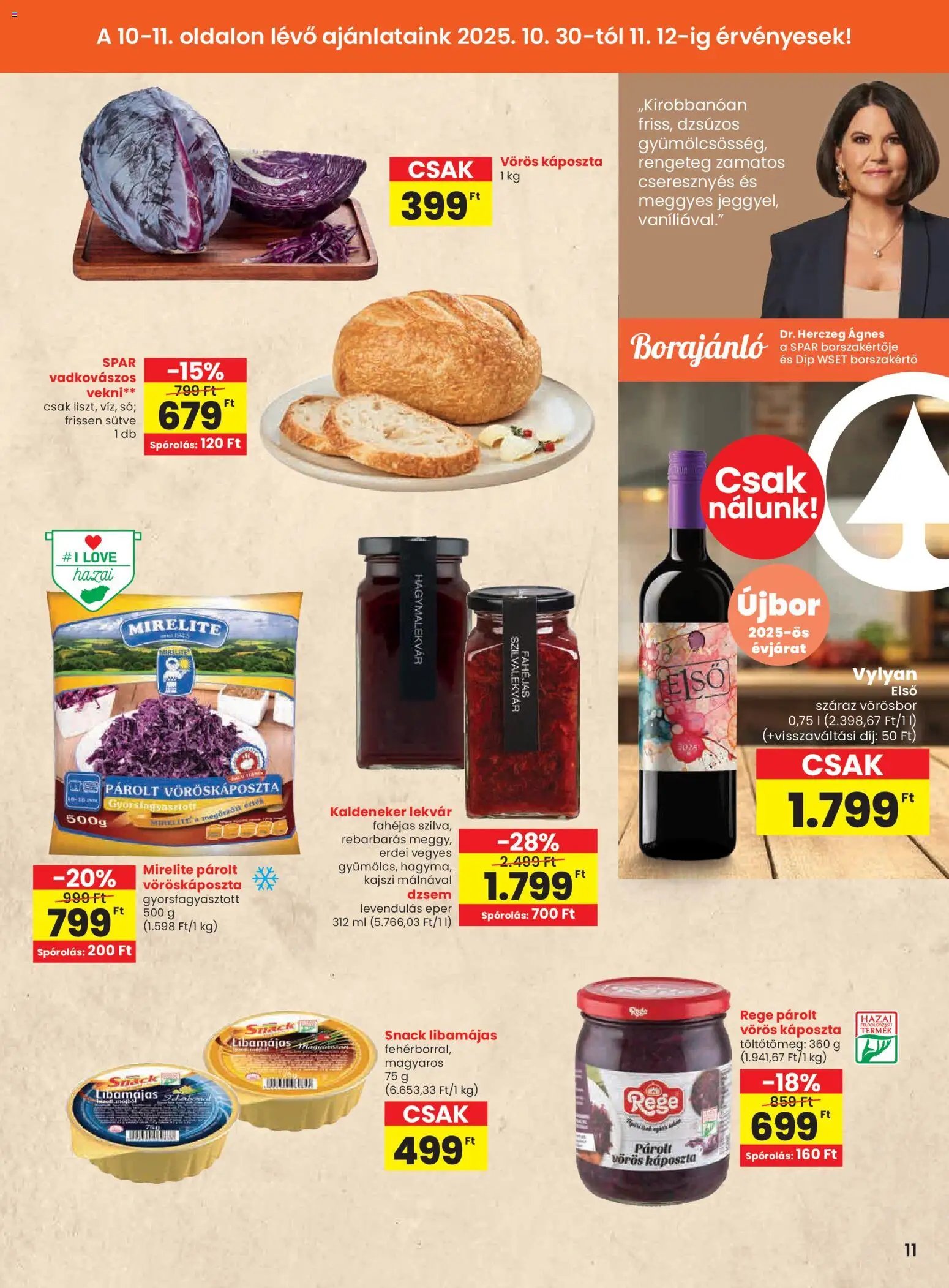 Spar újság 2025.10.30. Zalaszentgrót (2025-10-30 - 2025-11-05)