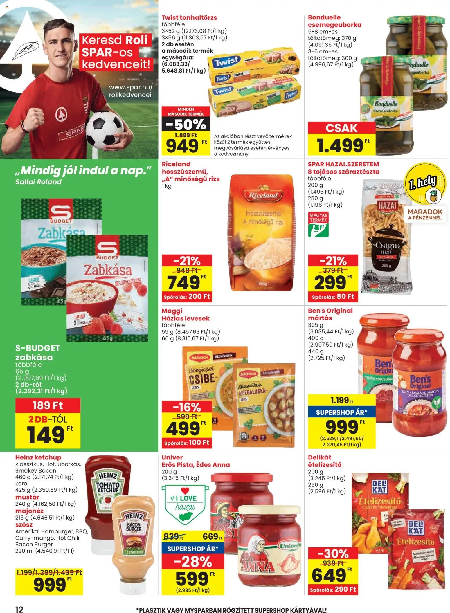 Spar újság 2025.10.30. Zalaszentgrót (2025-10-30 - 2025-11-05)
