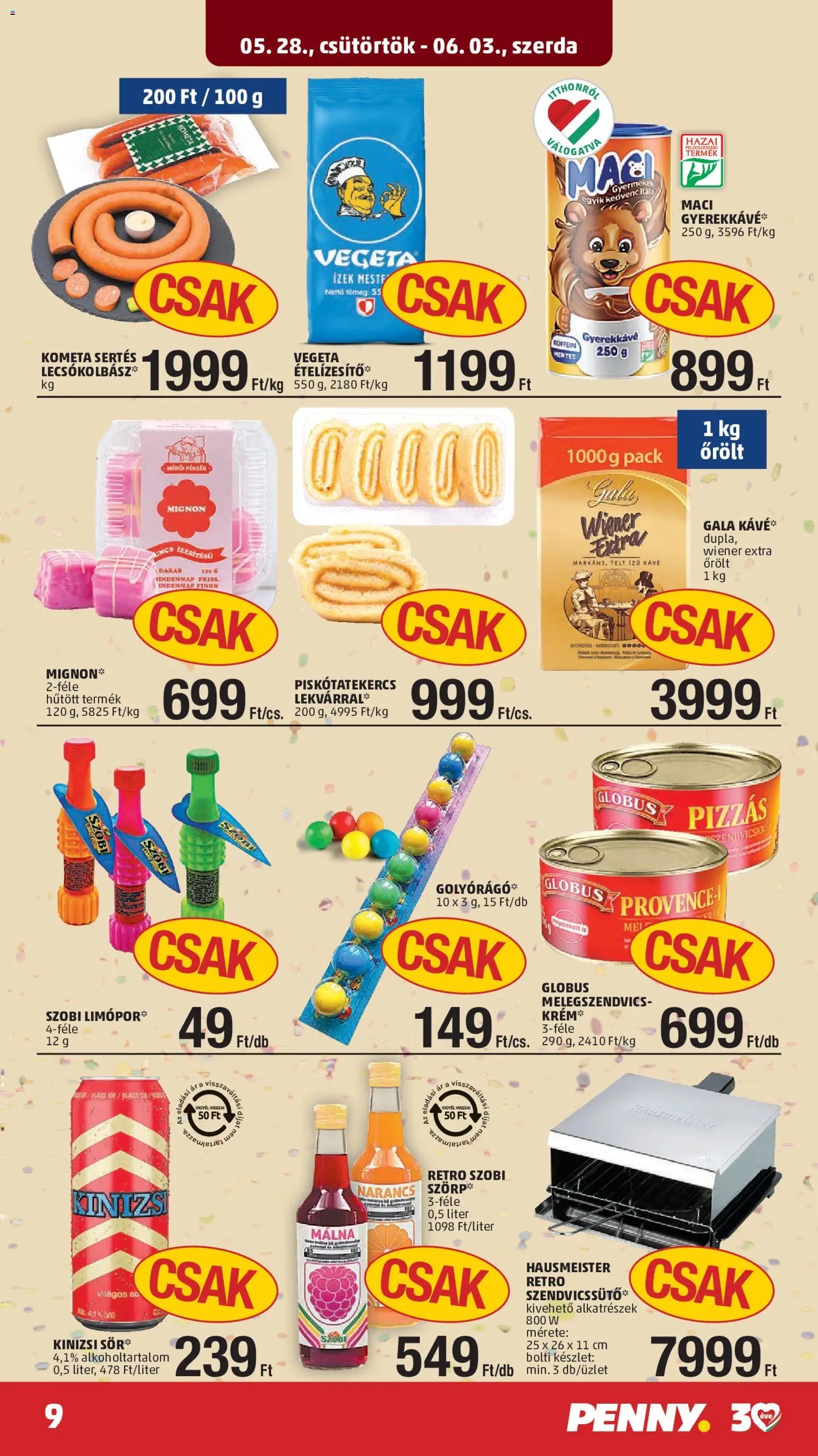 PENNY újság 2026.05.28. PENNY akciós újság (2026-05-28 - 2026-06-03)