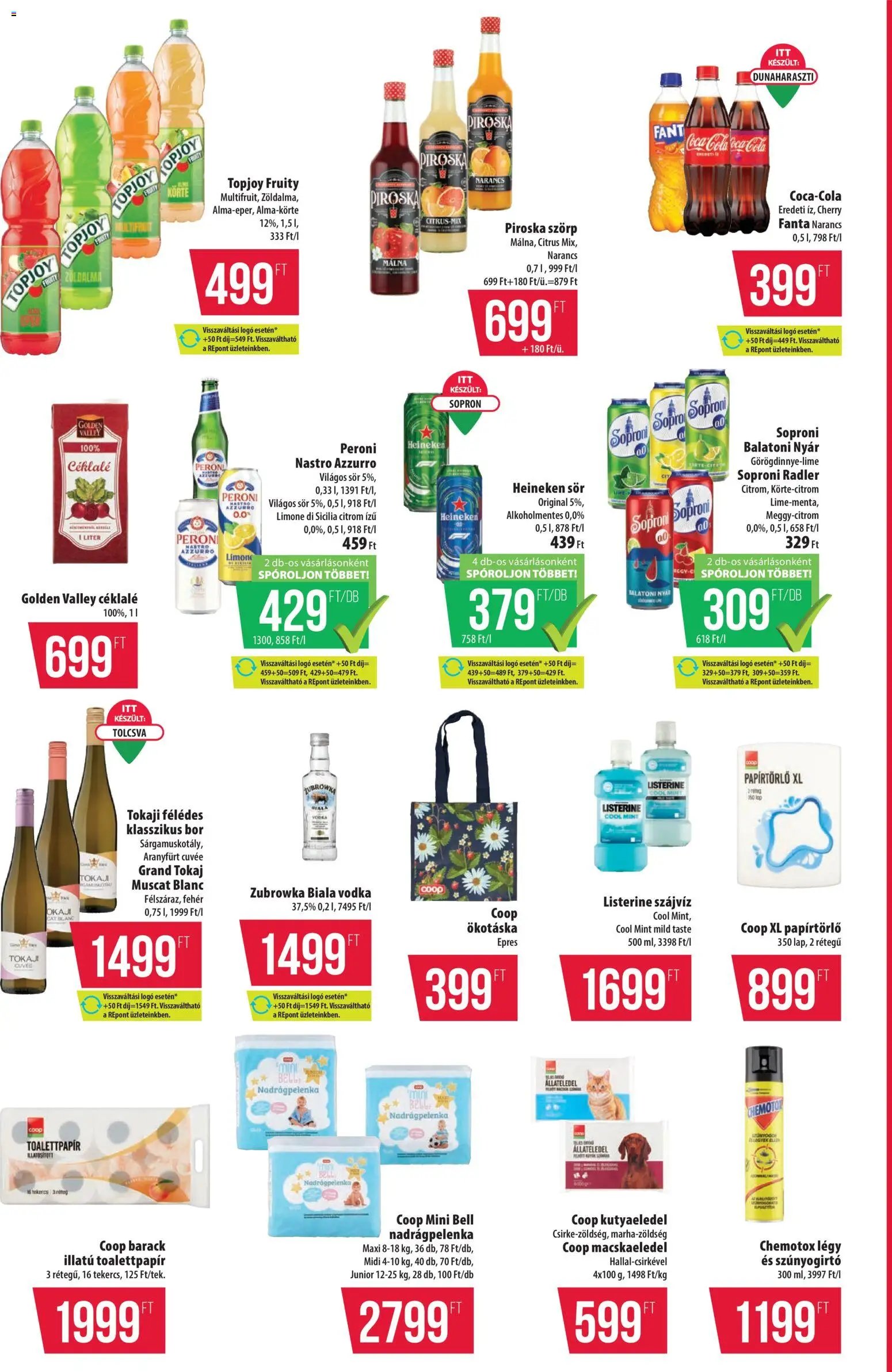 COOP újság 2026.07.02. COOP - Észak Kelet Pro-Coop Zrt - Szuper Plusz