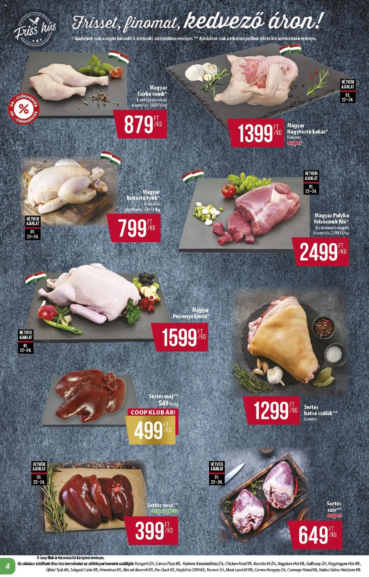 COOP újság 2026.01.22. Alföld Pro-Coop Zrt. - Abc szuper (2026-01-22 - 2026-01-28)