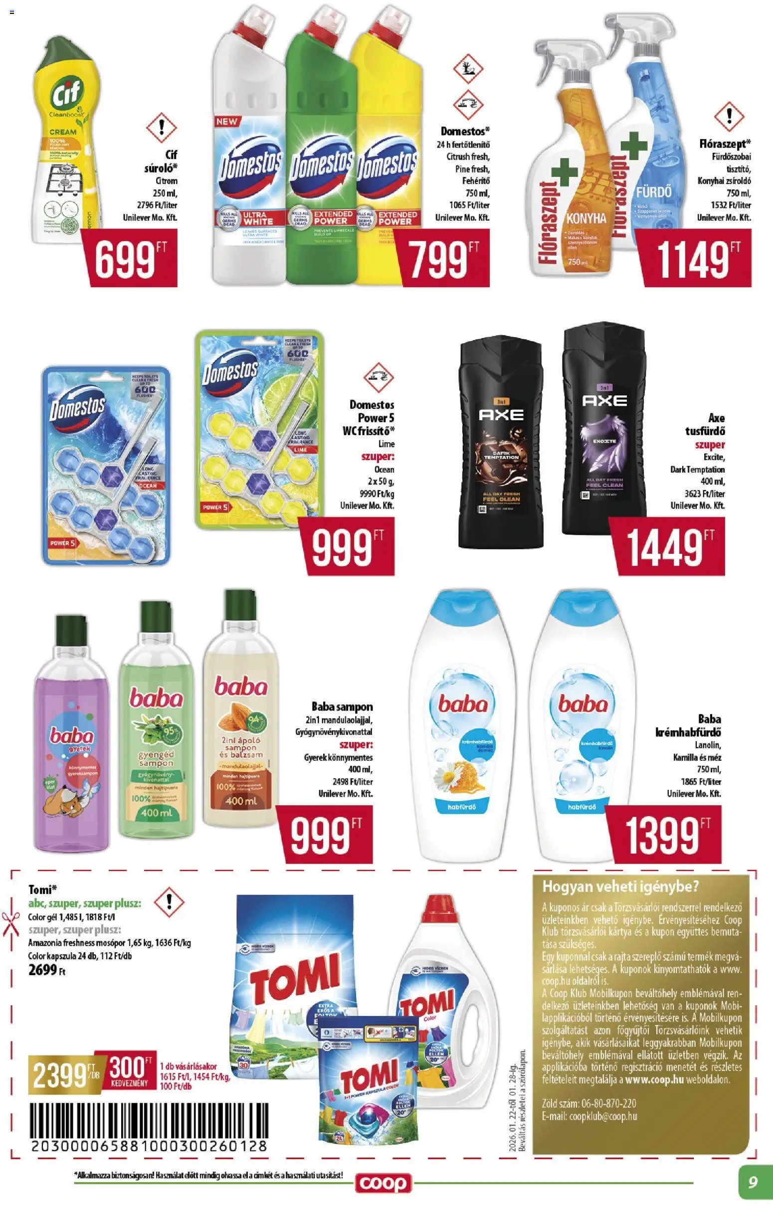 COOP újság 2026.01.22. Alföld Pro-Coop Zrt. - Abc szuper (2026-01-22 - 2026-01-28)