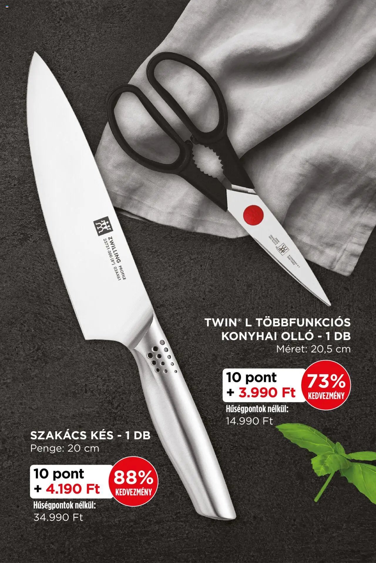 Spar újság 2025.10.02. Zwilling hűségakció (2025-10-02)