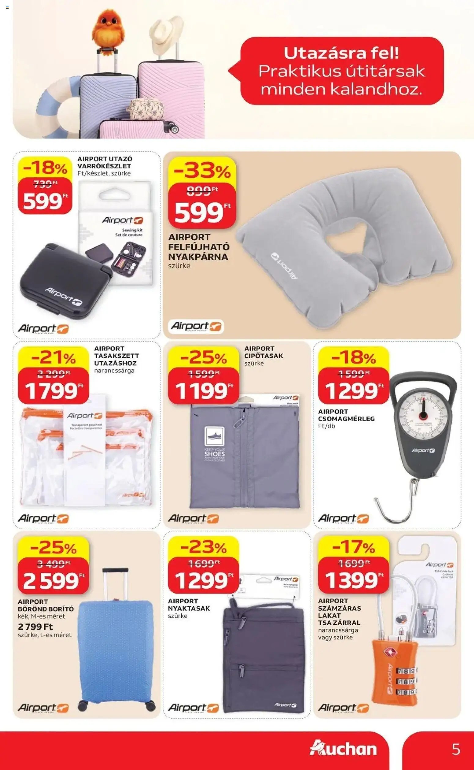 Auchan újság 2026.06.25. Auchan Bőrönd ajánlataink Székesfehérvár