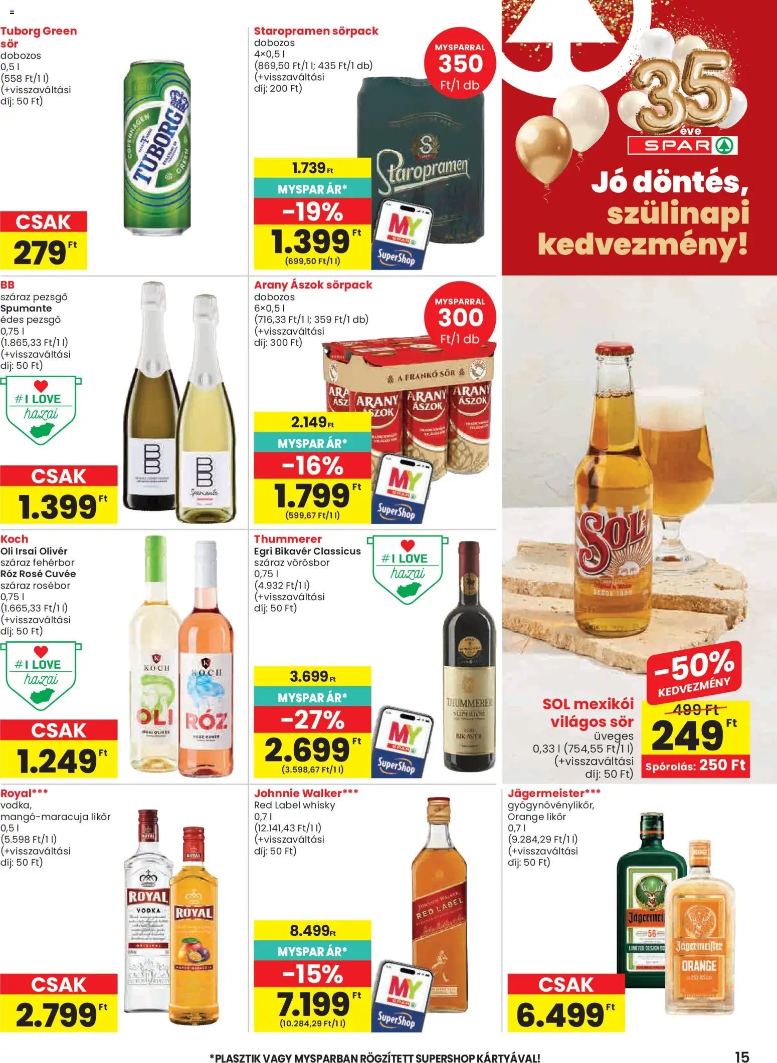 Spar újság 2026.04.23. Spar akciós újság (2026-04-23 - 2026-04-29)