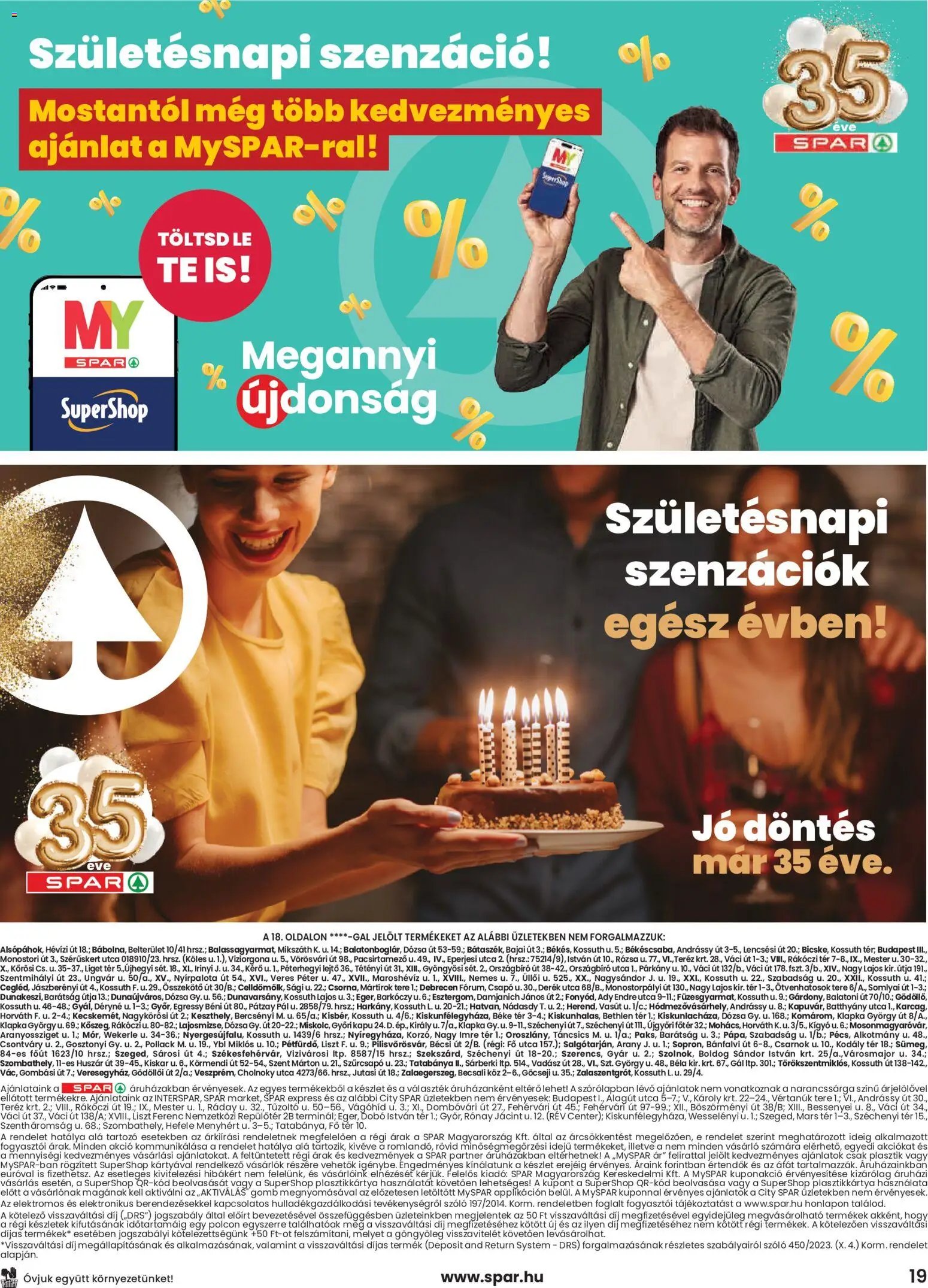 Spar újság 2026.04.23. Spar akciós újság (2026-04-23 - 2026-04-29)