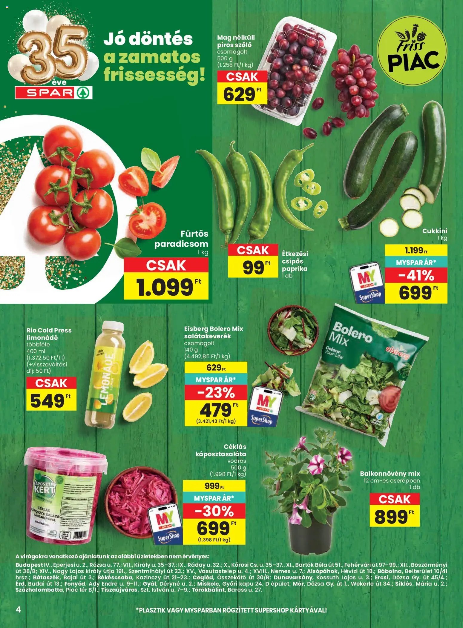 Spar újság 2026.04.23. Spar akciós újság (2026-04-23 - 2026-04-29)